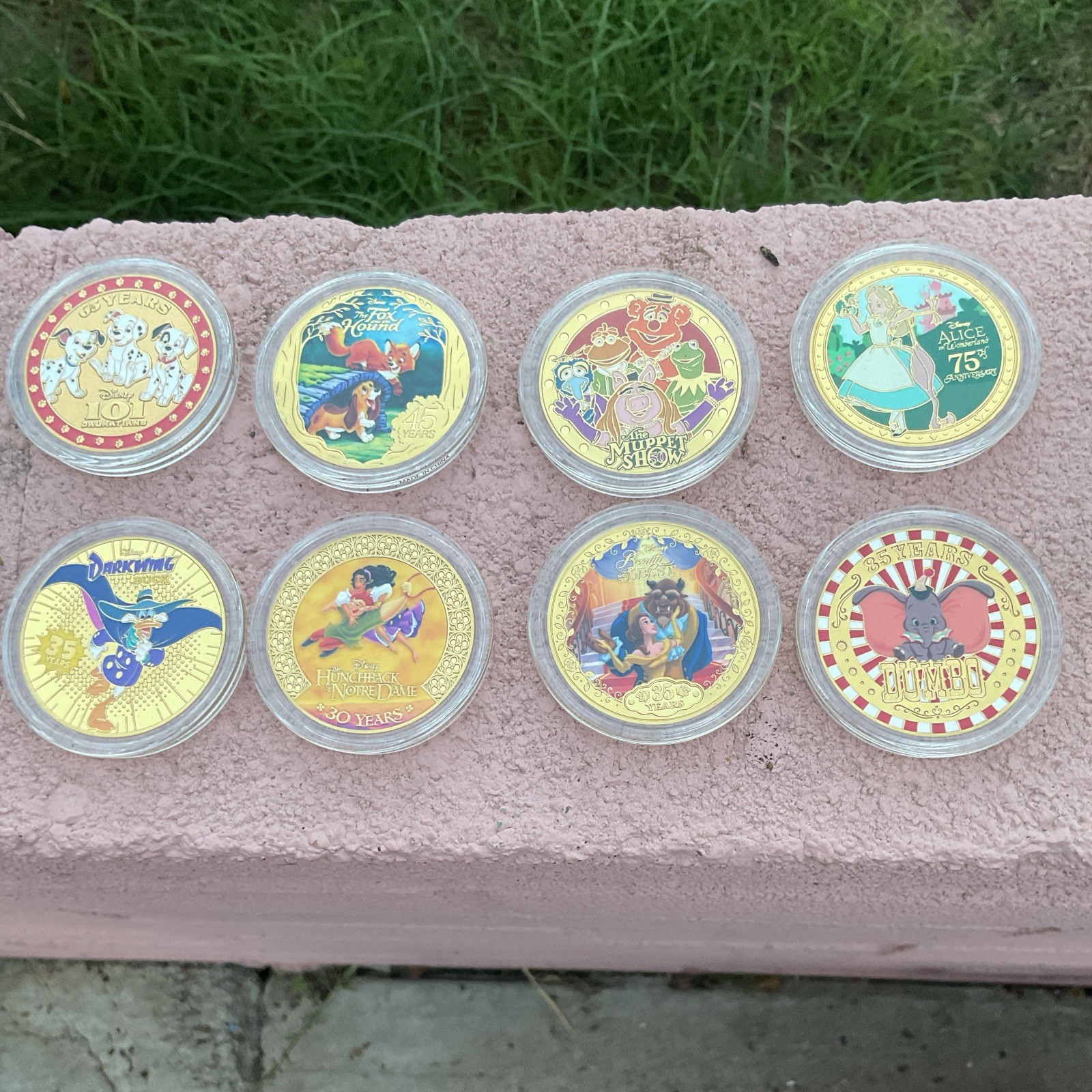 NEW D23 2026 Medallion Set of 8