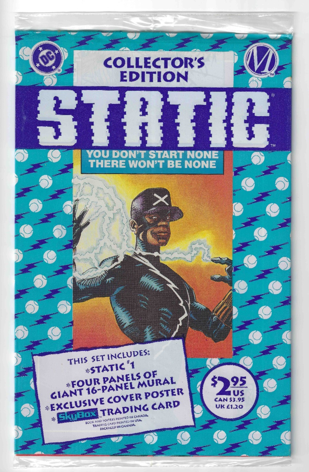 Static #1 (1993) NEW/SEALED Key 1st App of Static Shock 1st App of Hotstreak