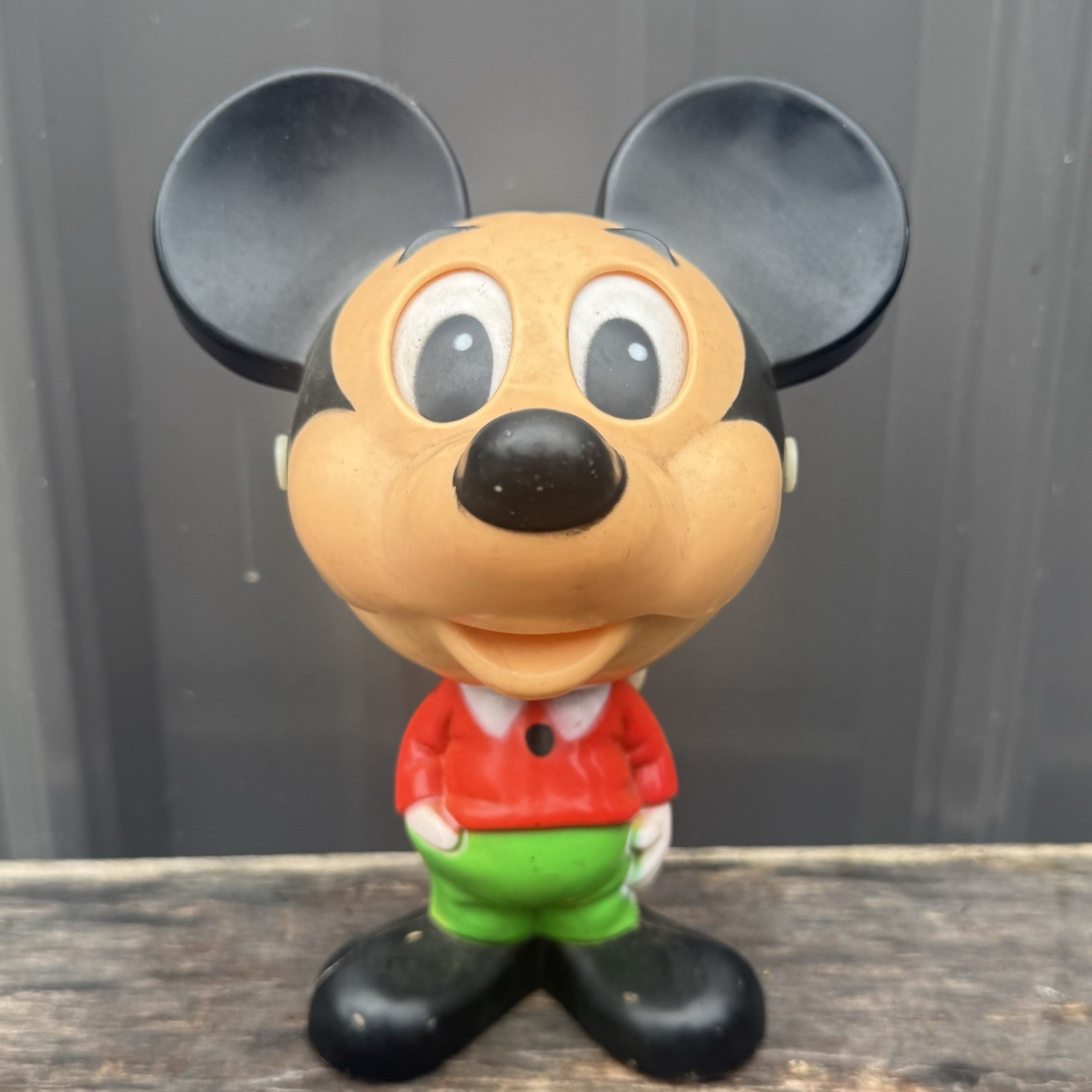 Vintage 1976 Mickey Mouse Chatter Chum Mattel Pull String Talking Toy Works Vintage 1976 Mickey Mouse Chatter Chum Mattel Pull String Talking Toy Works