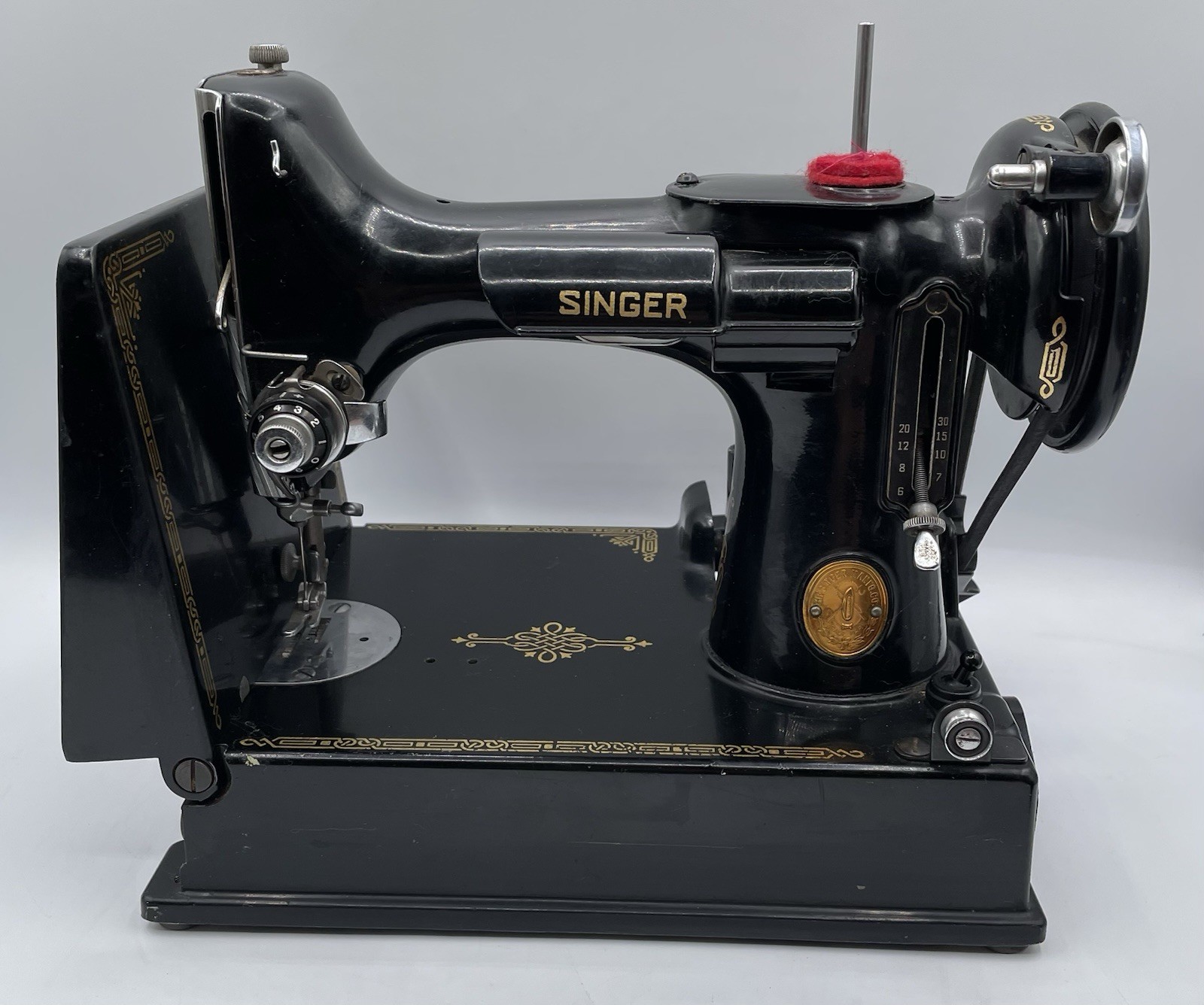 Vintage Singer Featherweight 221 Sewing Machine 1950 - FOR PARTS Or Repair