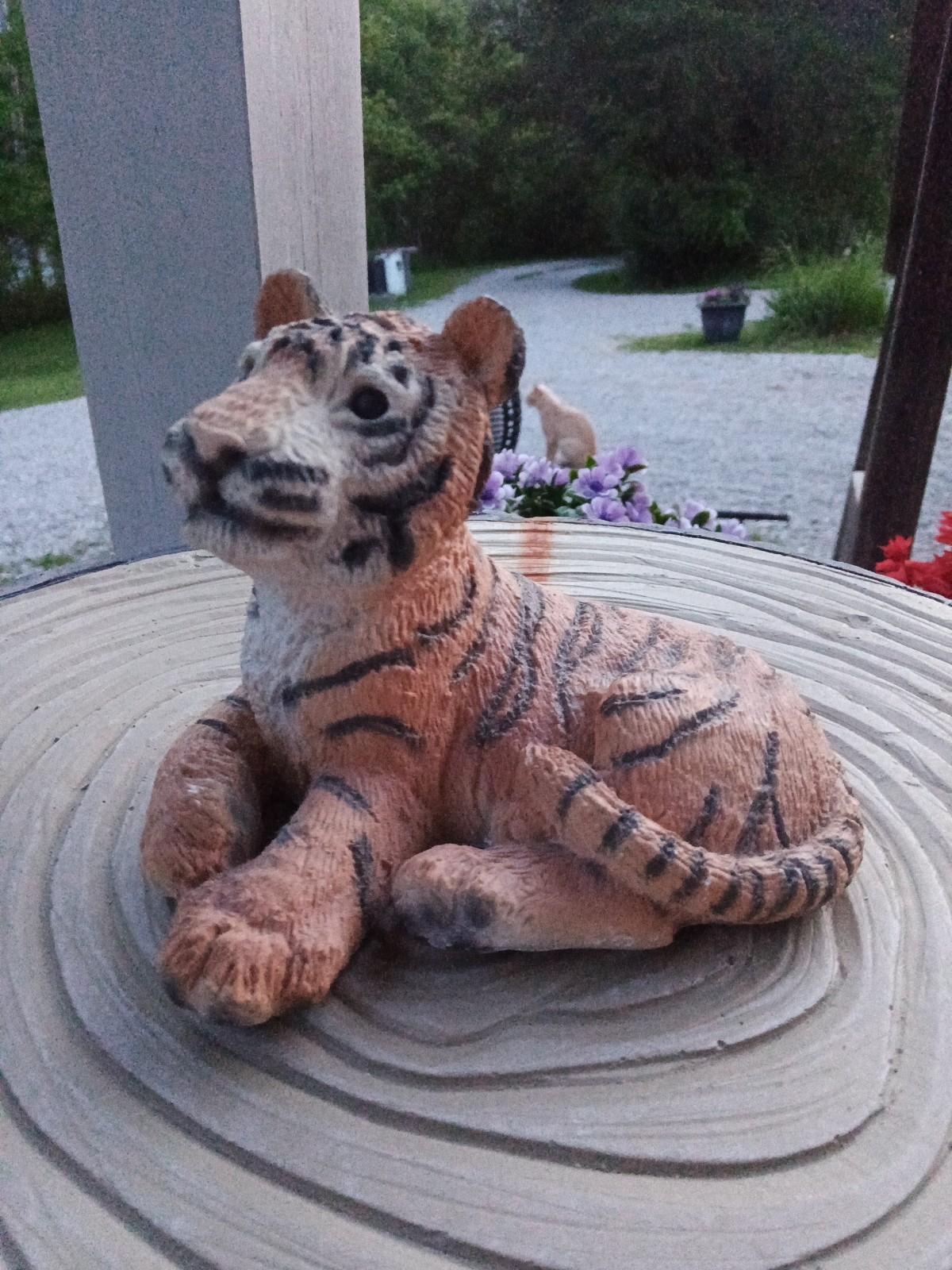 Vintage Stone Critters Tiger 4.5\