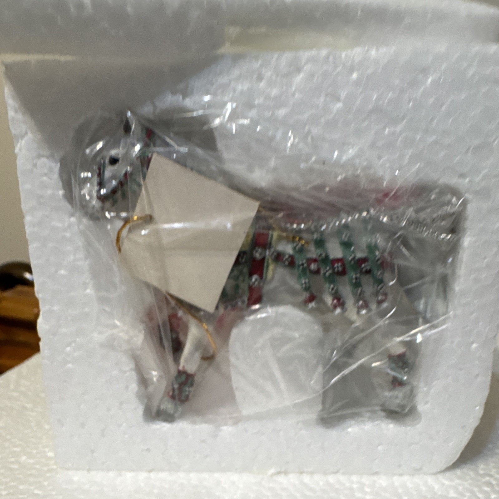 Trail of Painted Ponies Silver Bells #12335 2006 Westland Christmas Horse NIB