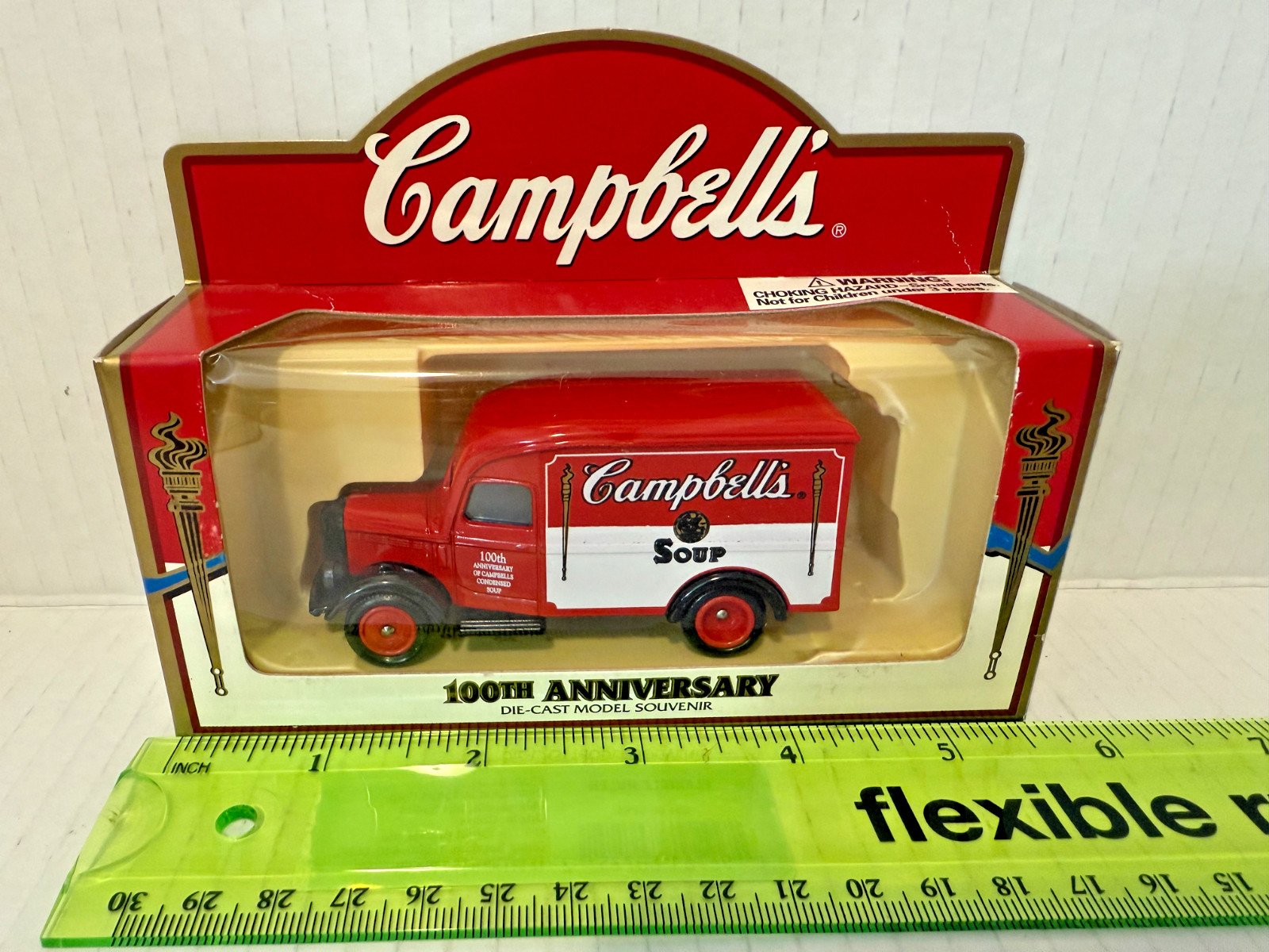 Lot of 4 Campbell\'s Soup 100th Anniversary Die Cast Cars/Vans - All in boxes