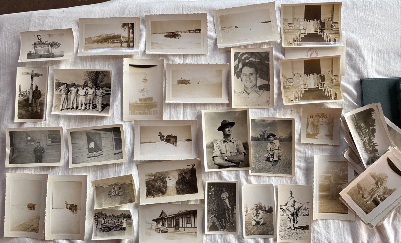 54 WWII Military & Personal Photos USAAF India Burma Ledo Stilwell Road Lot