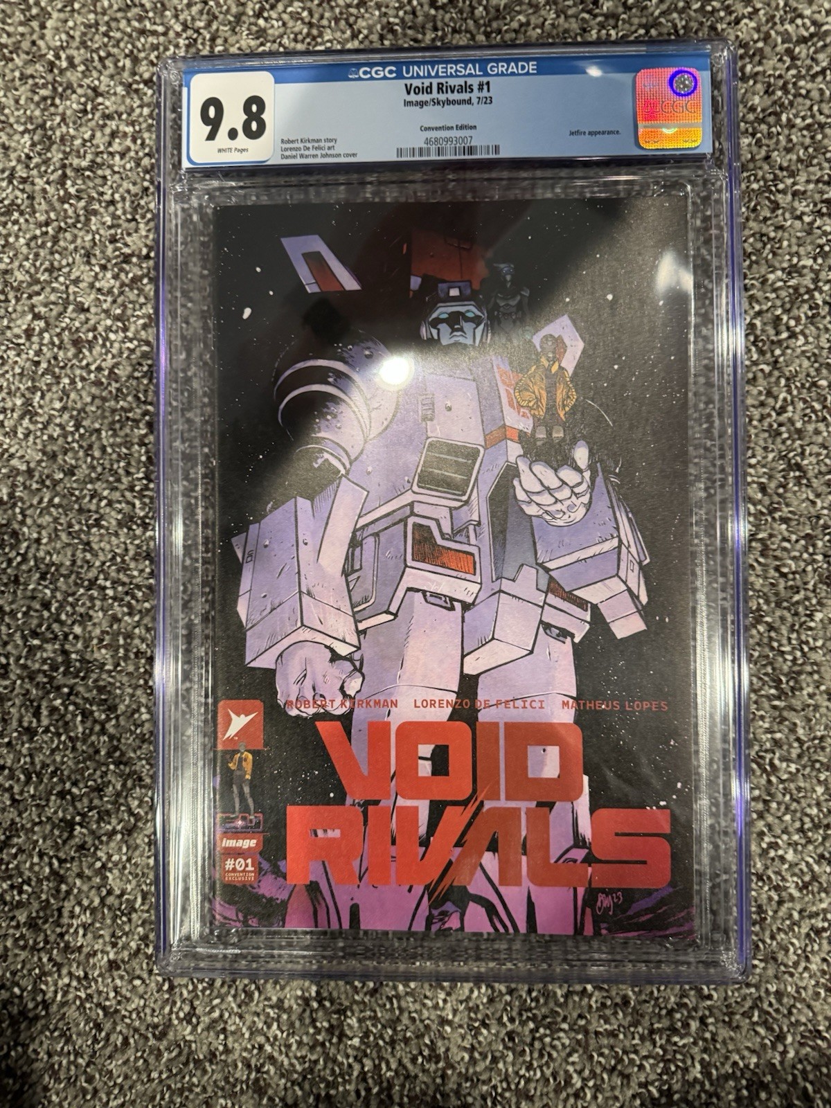 Void Rivals #1 CGC 9.8 Daniel Warren Johnson Convention Exclusive 2023 SDCC
