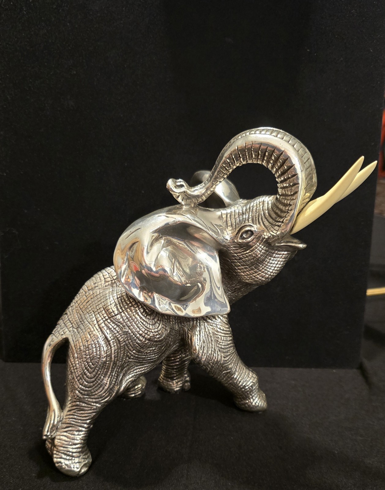 Vintage D'Argenta International - Silver Plated Elephant Figure