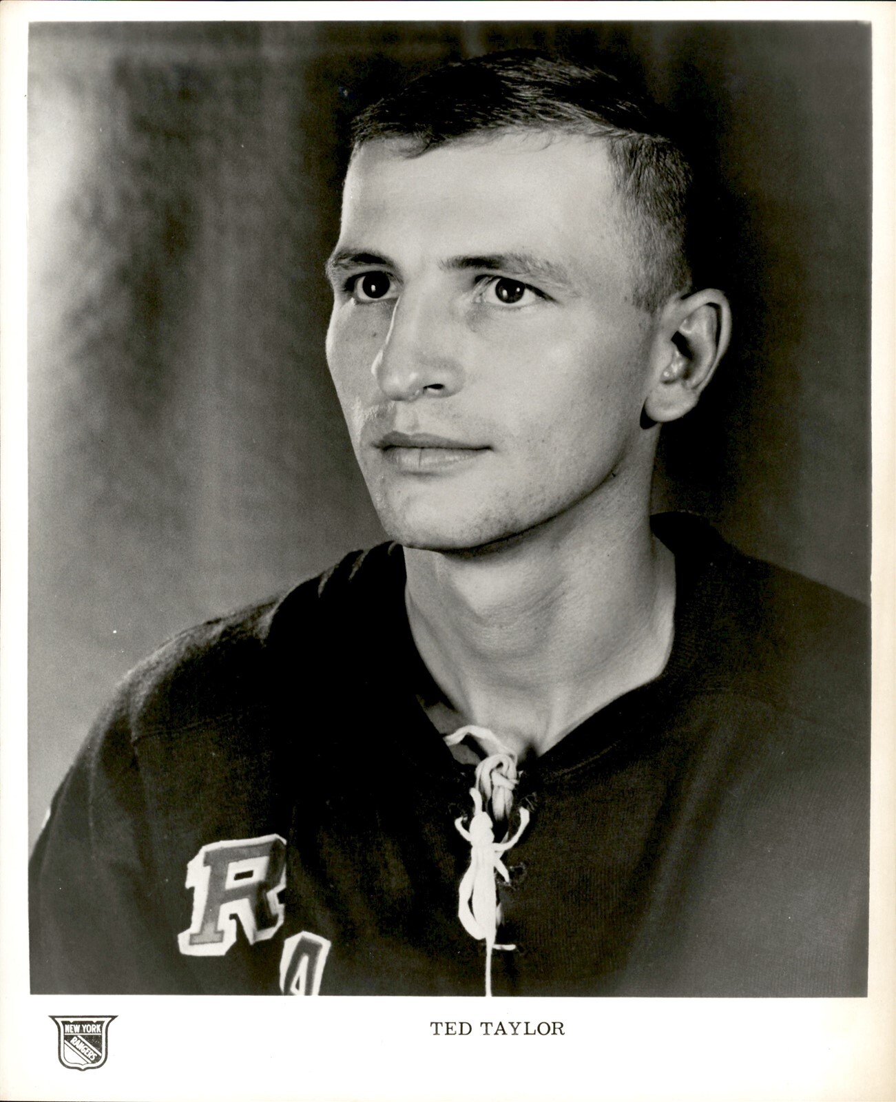 PF17 Original Photo TED TAYLOR 1964-66 NEW YORK RANGERS NHL HOCKEY LEFT WING