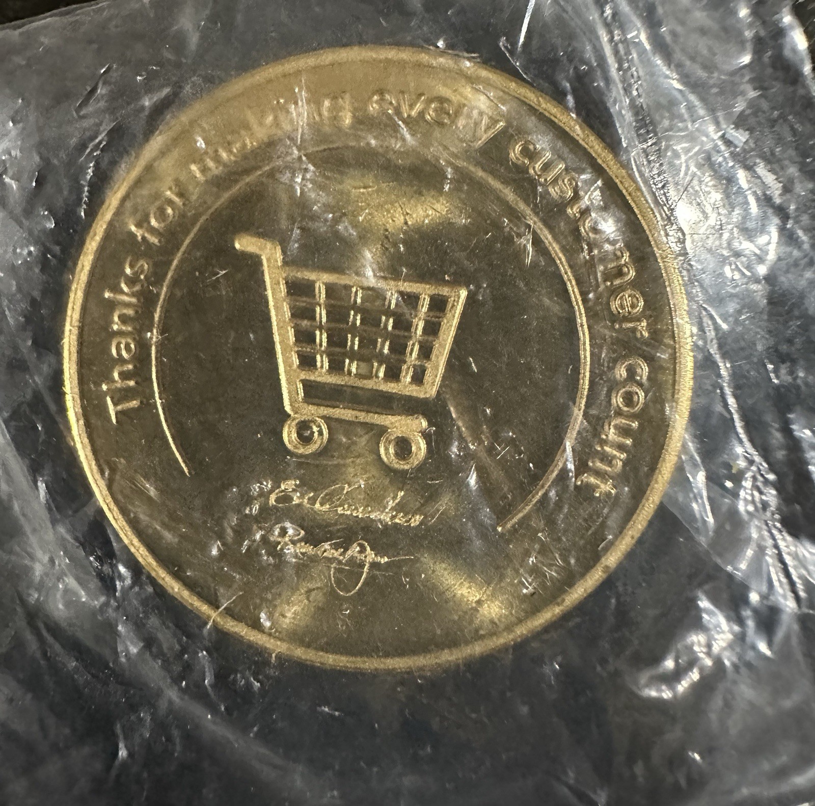 Publix - Thanks For Making Every Customer Count Coin New Sealed