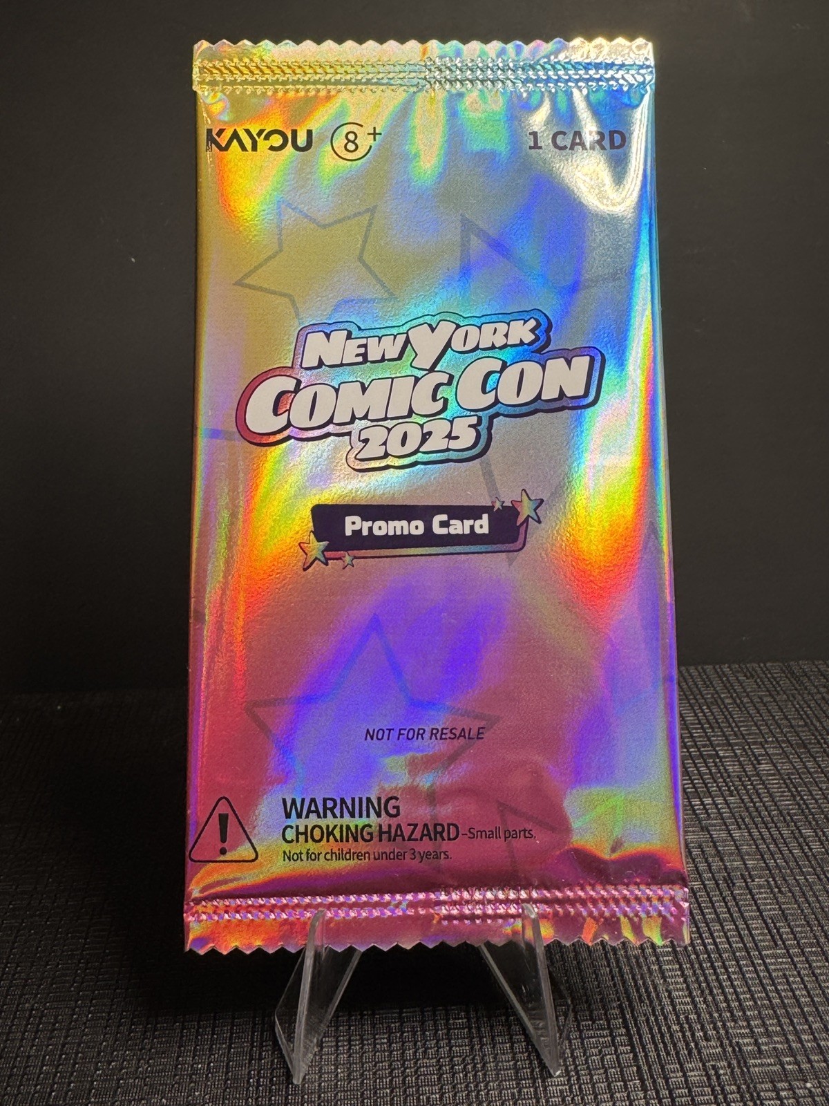 My Little Pony Kayou 2025 NY New York Comic Con Brand New Sealed Promo Card