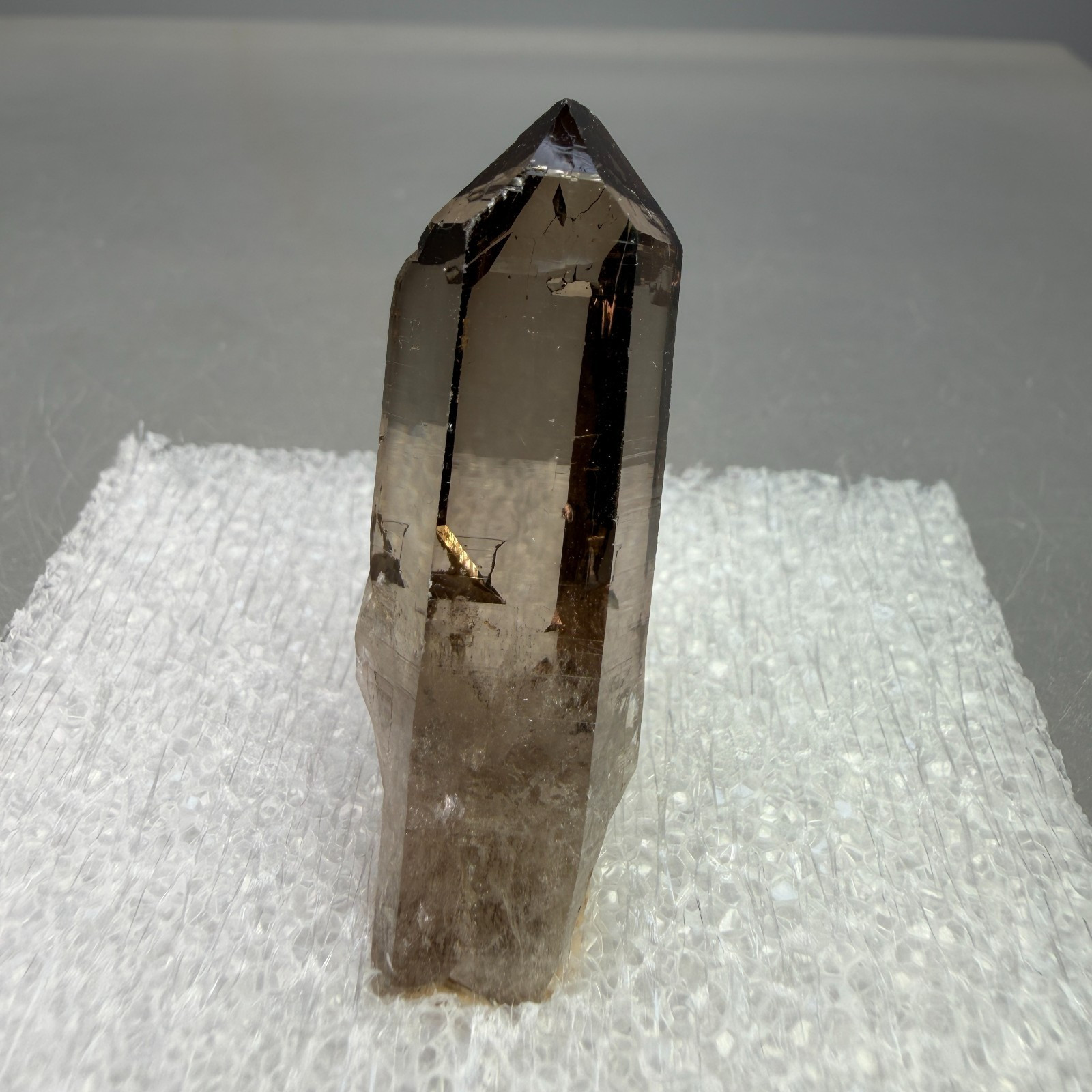 Fine Gem Smoky Quartz Crystal: Chamonix-Mont-Blanc, Auvergne-Rhône-Alpes, France