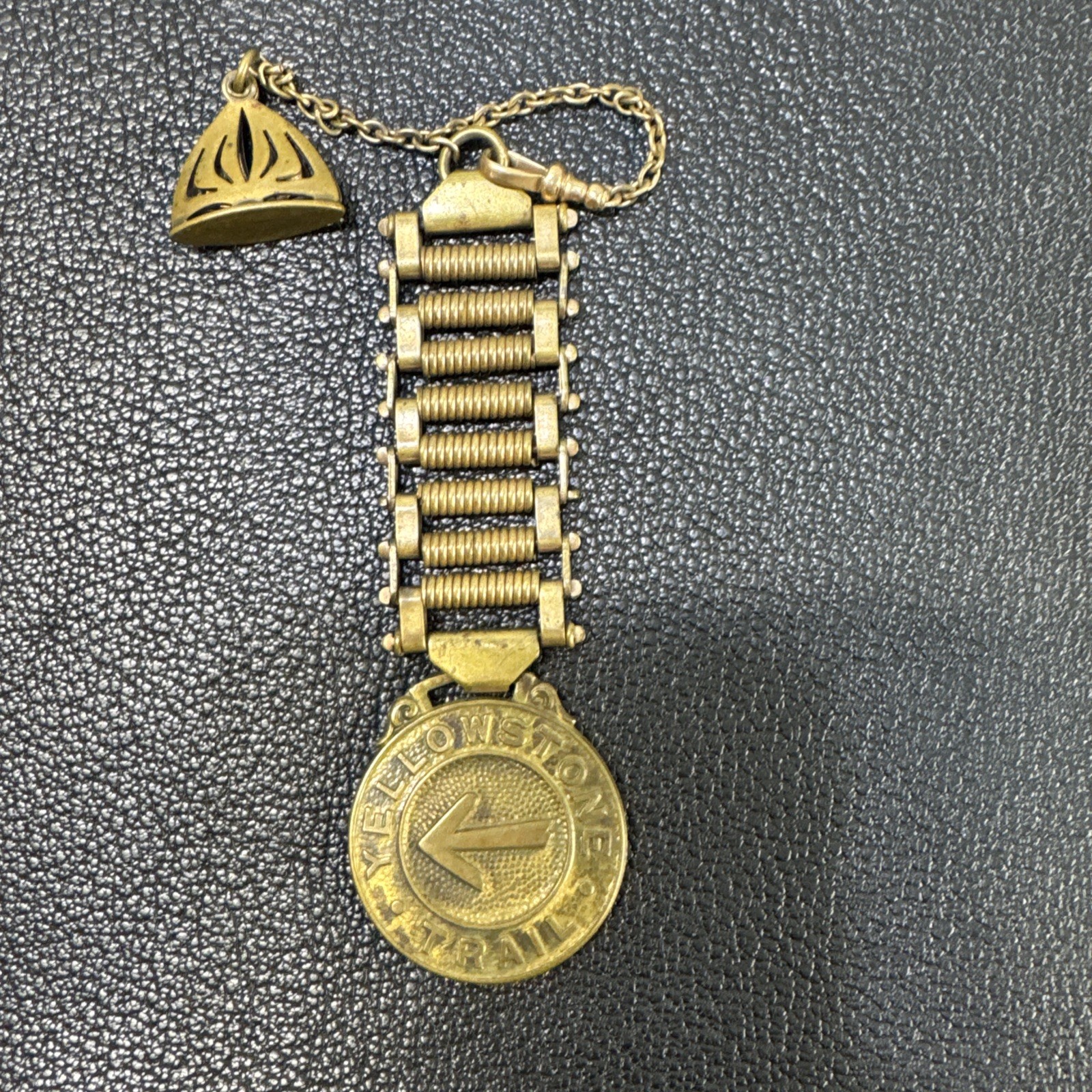 ULTRA RARE SERIOUS COLLECTORS MUST SEEYellowstone Promotional Pocket Watch Fob