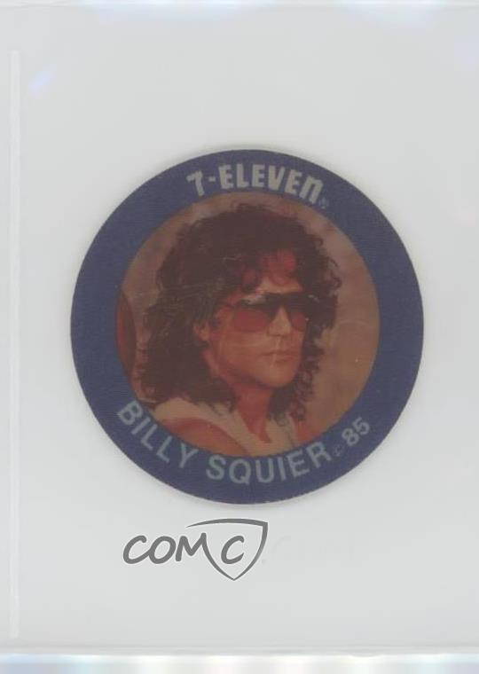 1985 7-Eleven Music Discs Food Issue Billy Squier 0kb5