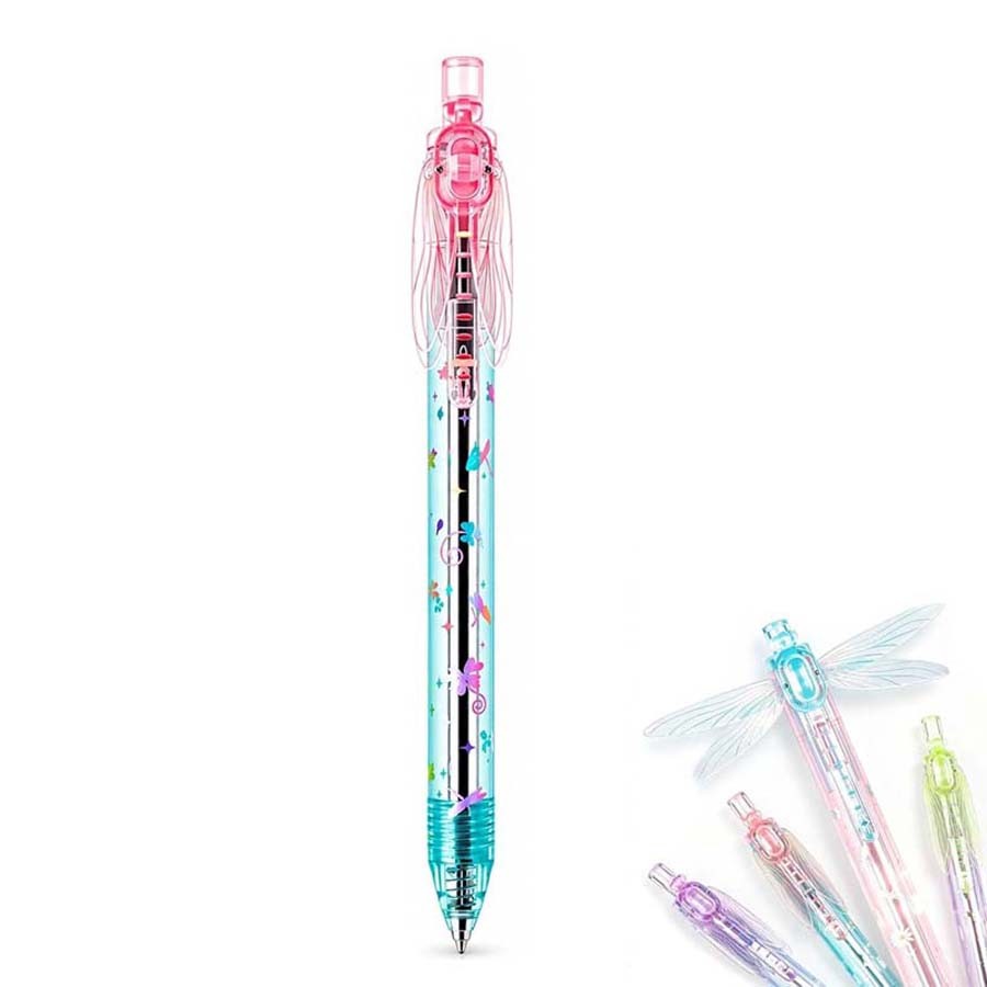 NEW Gleaming Wings Dragonfly Pen, 0.5mm Dragonfly Pen with Moving Wings US