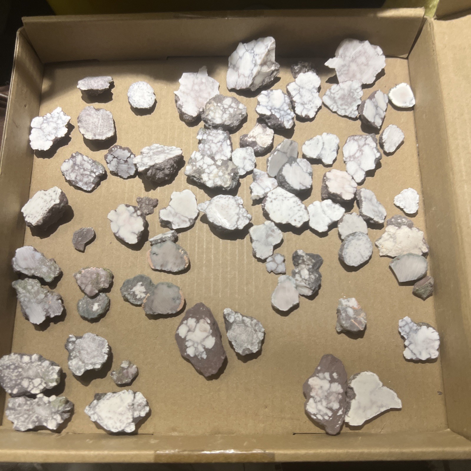 Datolite Michigan Lot Of Nodules