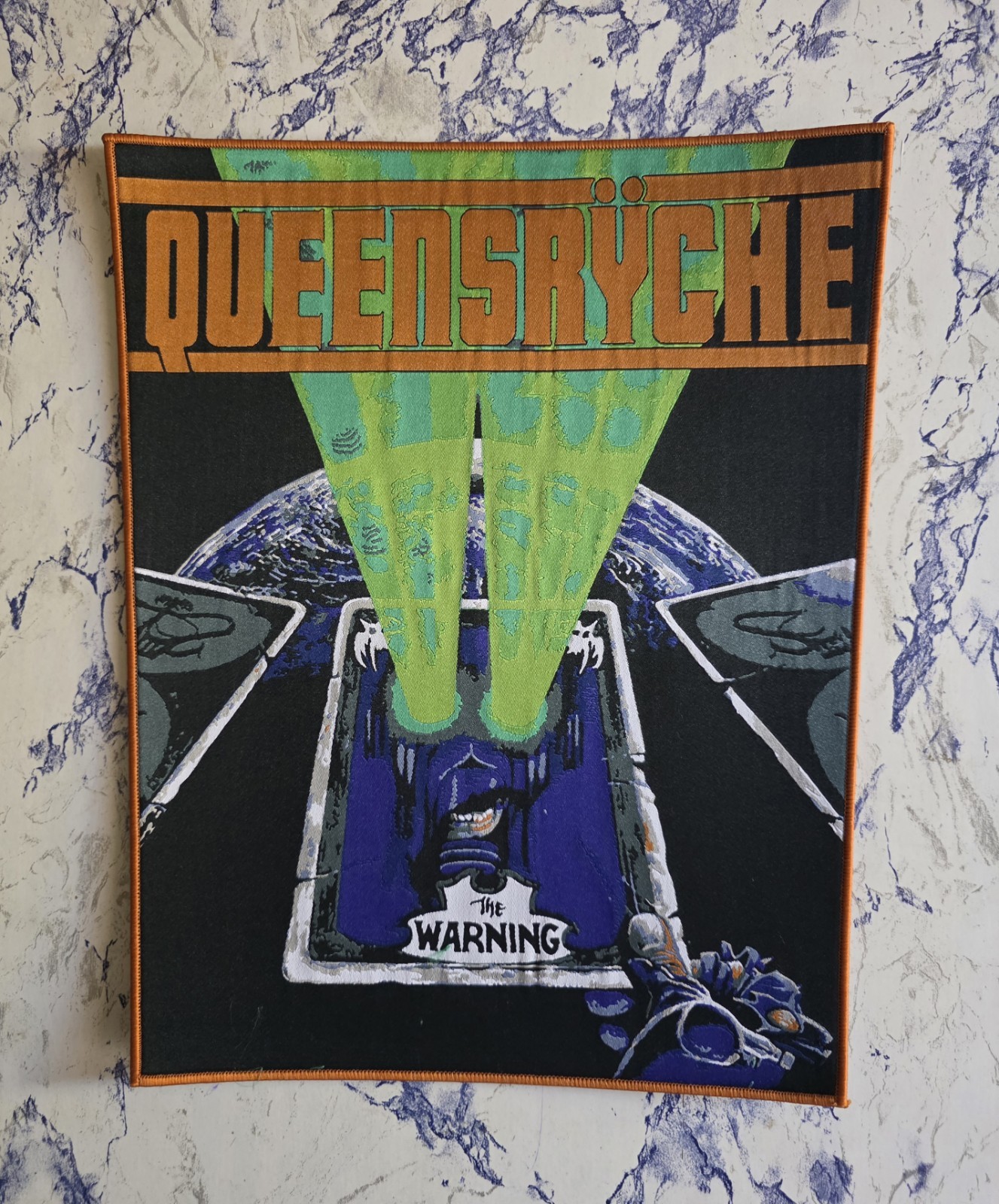 Queensryche The Warning Woven Backpatch