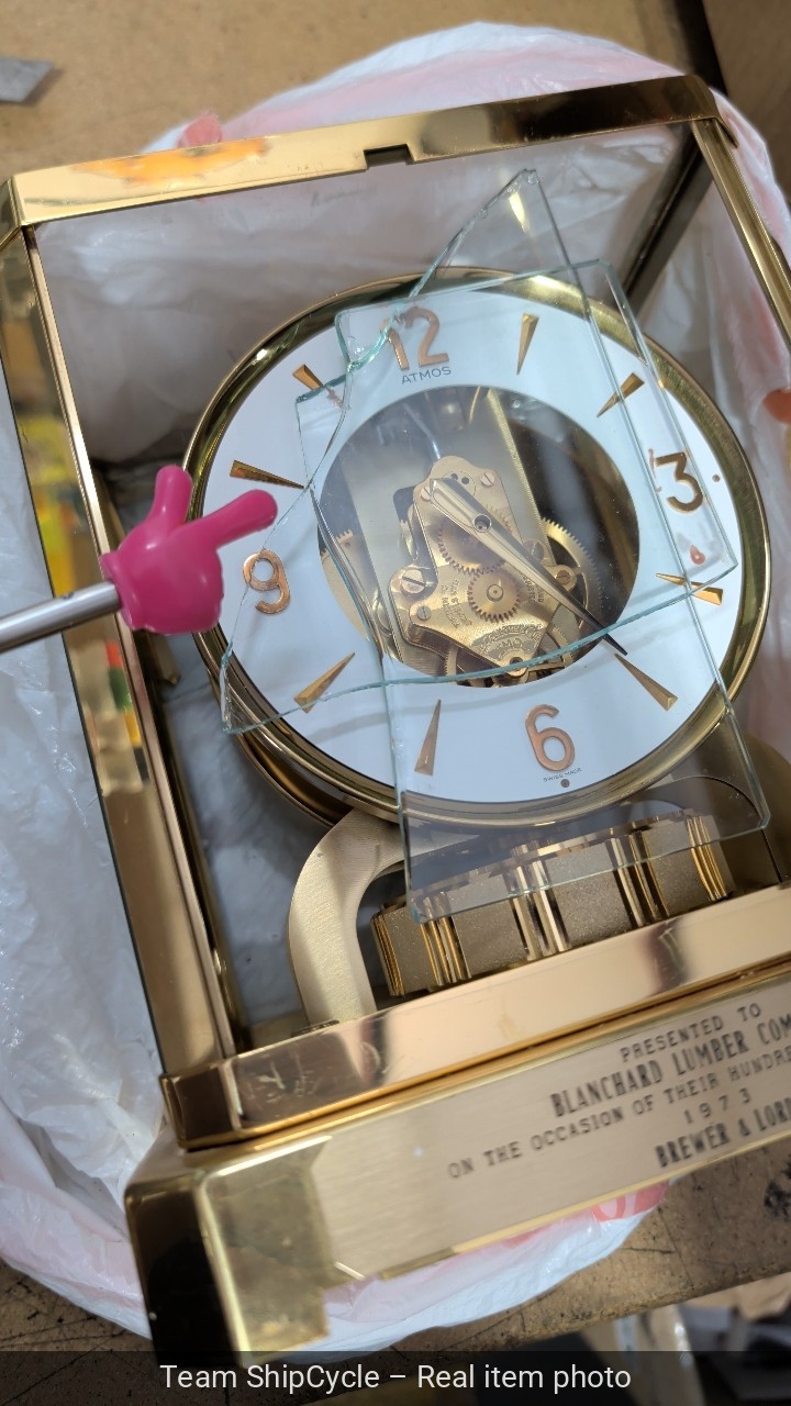 DEFECTIVE Jaeger LeCoultre Atmos Clock Cal 5288 292324 G3D