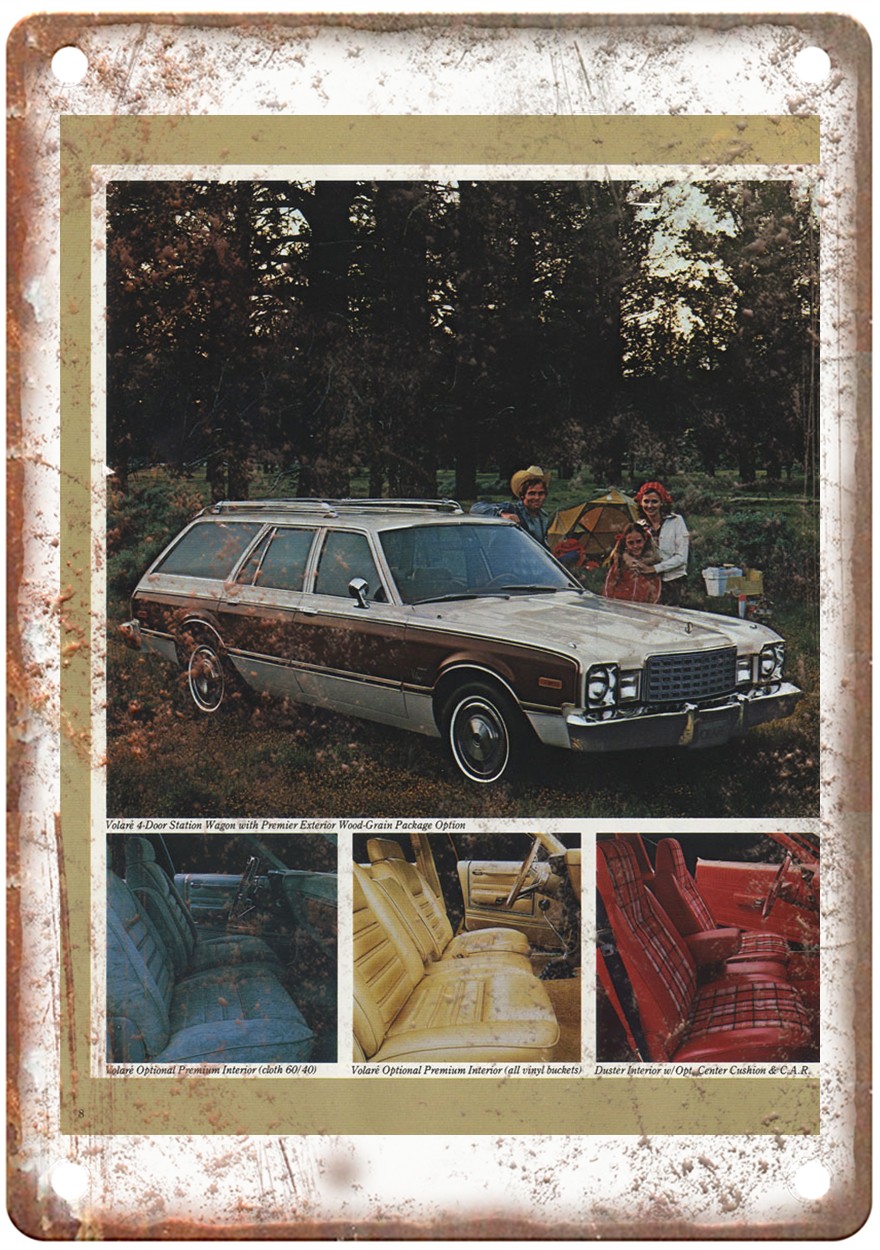 1979 Chrysler Vintage Auto Advertisement Retro Look Metal Sign AN1137
