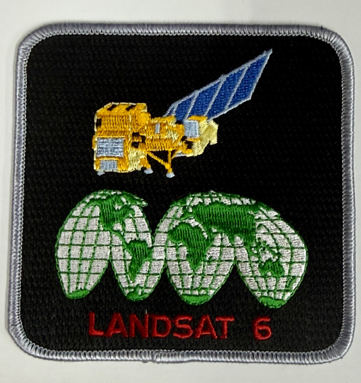 Vintage 1993 LANDSAT 6 Satellite Patch Martin Marietta Titan II Launch Failure 4