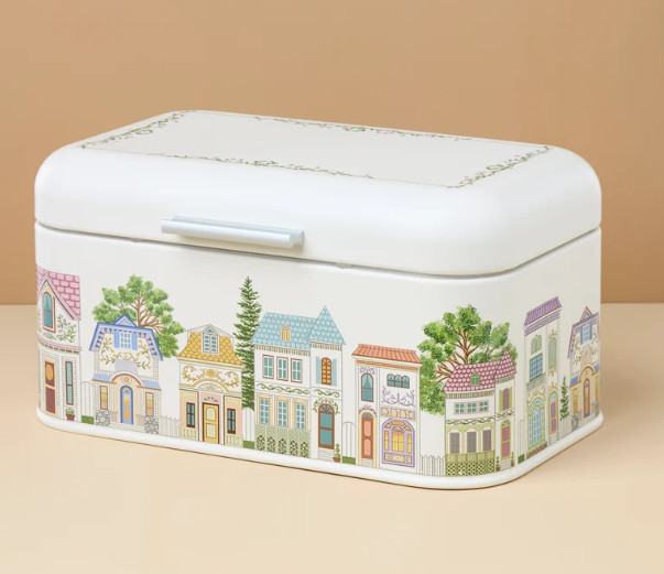 2026 Lenox Spice Village Bread Box Container Porcelain Figure Figurine 2ND Ed.