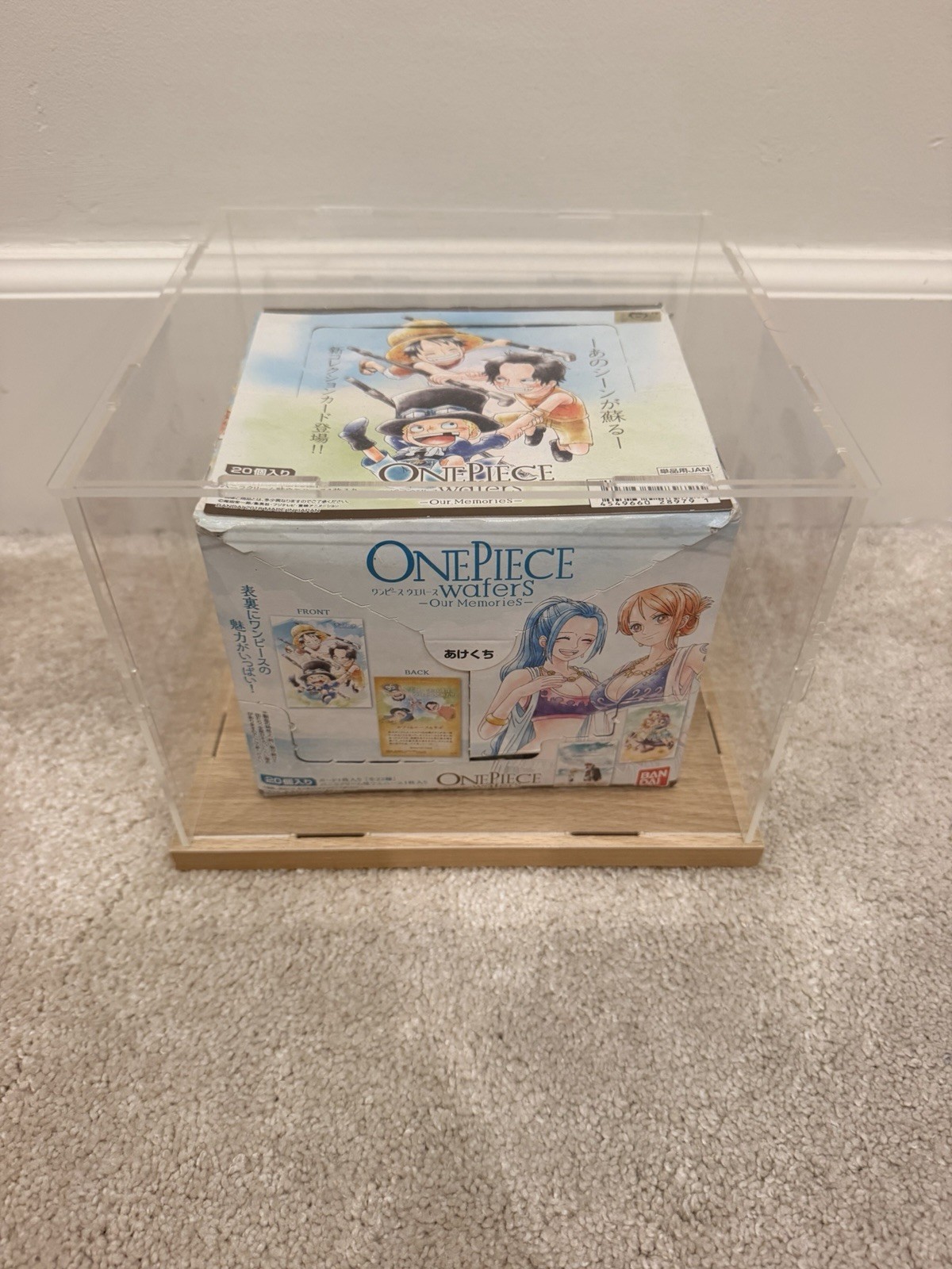 SEALED* One Piece Our Memories Wafer Box 2019