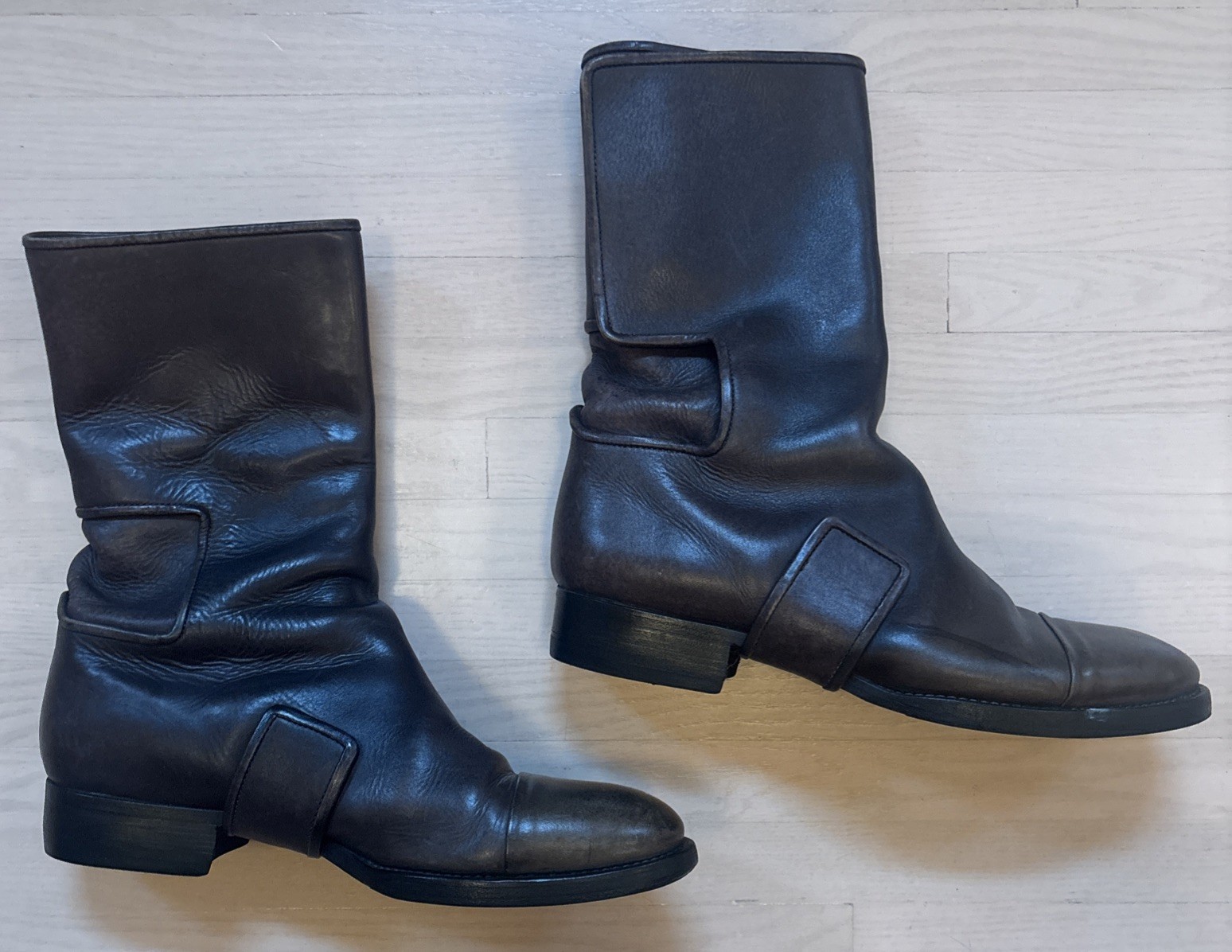 Jil Sander Women’s Leather Boots Size US 9 / EU 40