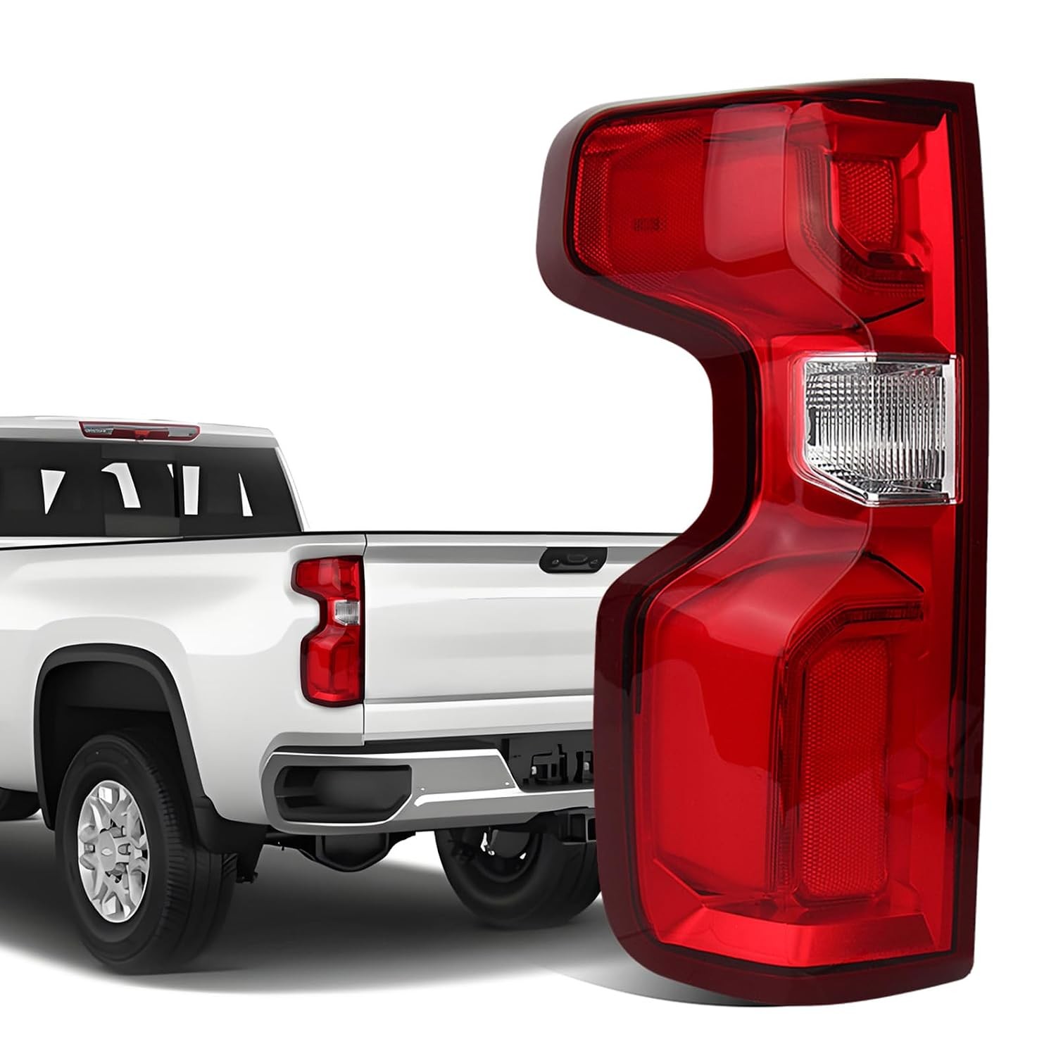 LED Tail Light Fit for 2019-2025 Chevy Silverado 1500 Left