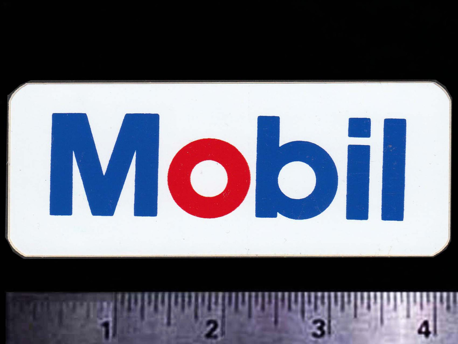 MOBIL Oil Company - Gas Station - Original Vintage 1980\'s Racing Decal/Sticker