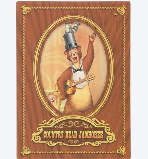 Tokyo DisneyLand Resort  Country Bear Theater Posrcard Set Park Limited Japan