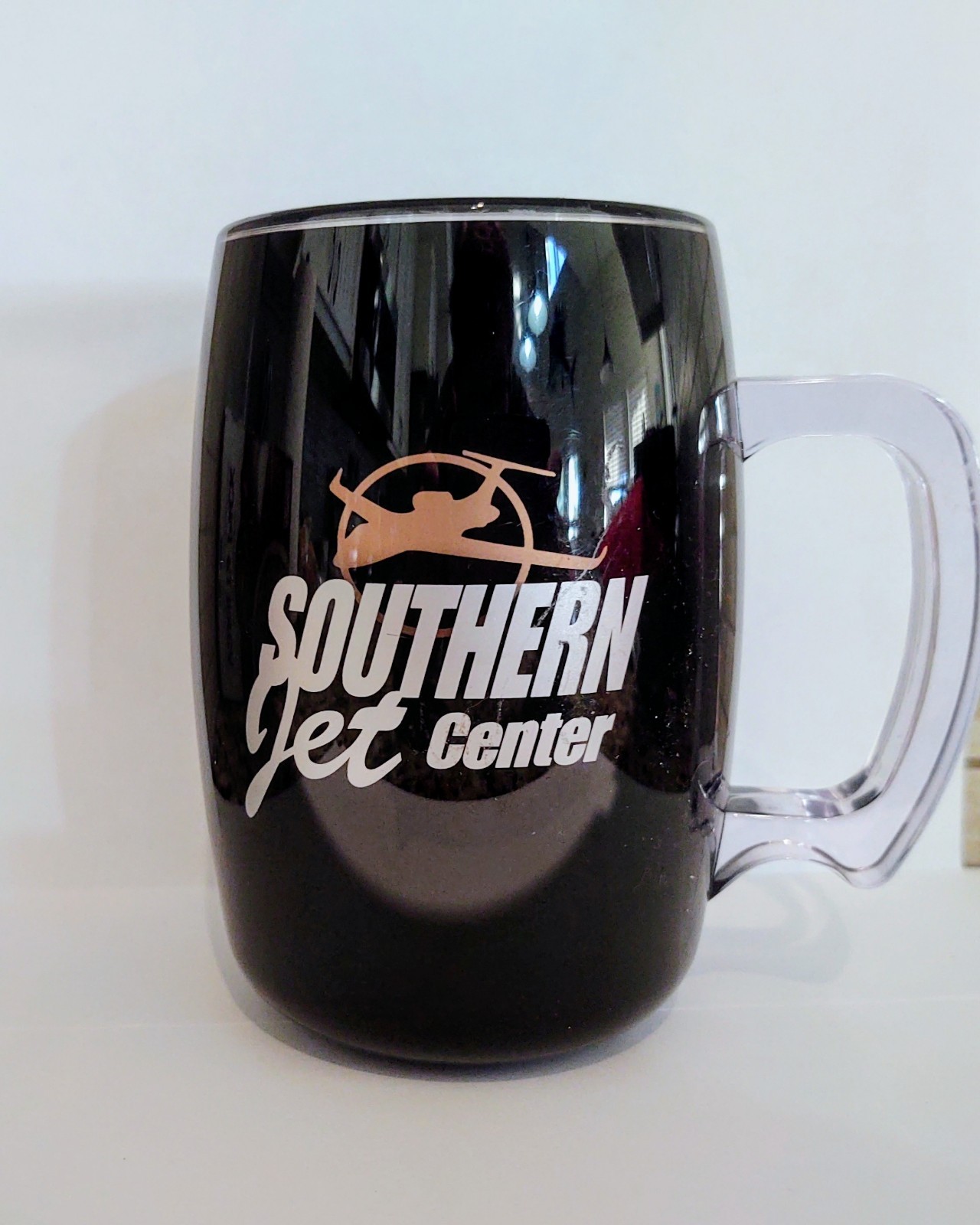 Vintage Southern Jet Center Tumbler 14 ounce Salesman Sample Made in USA 