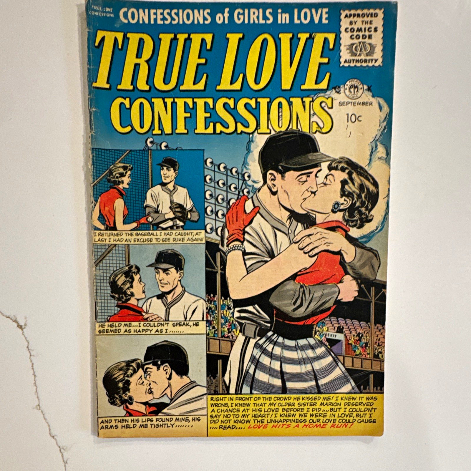 True Love Confessions Romance Comic Book 10¢ Cover Silver Age Dick Giordano