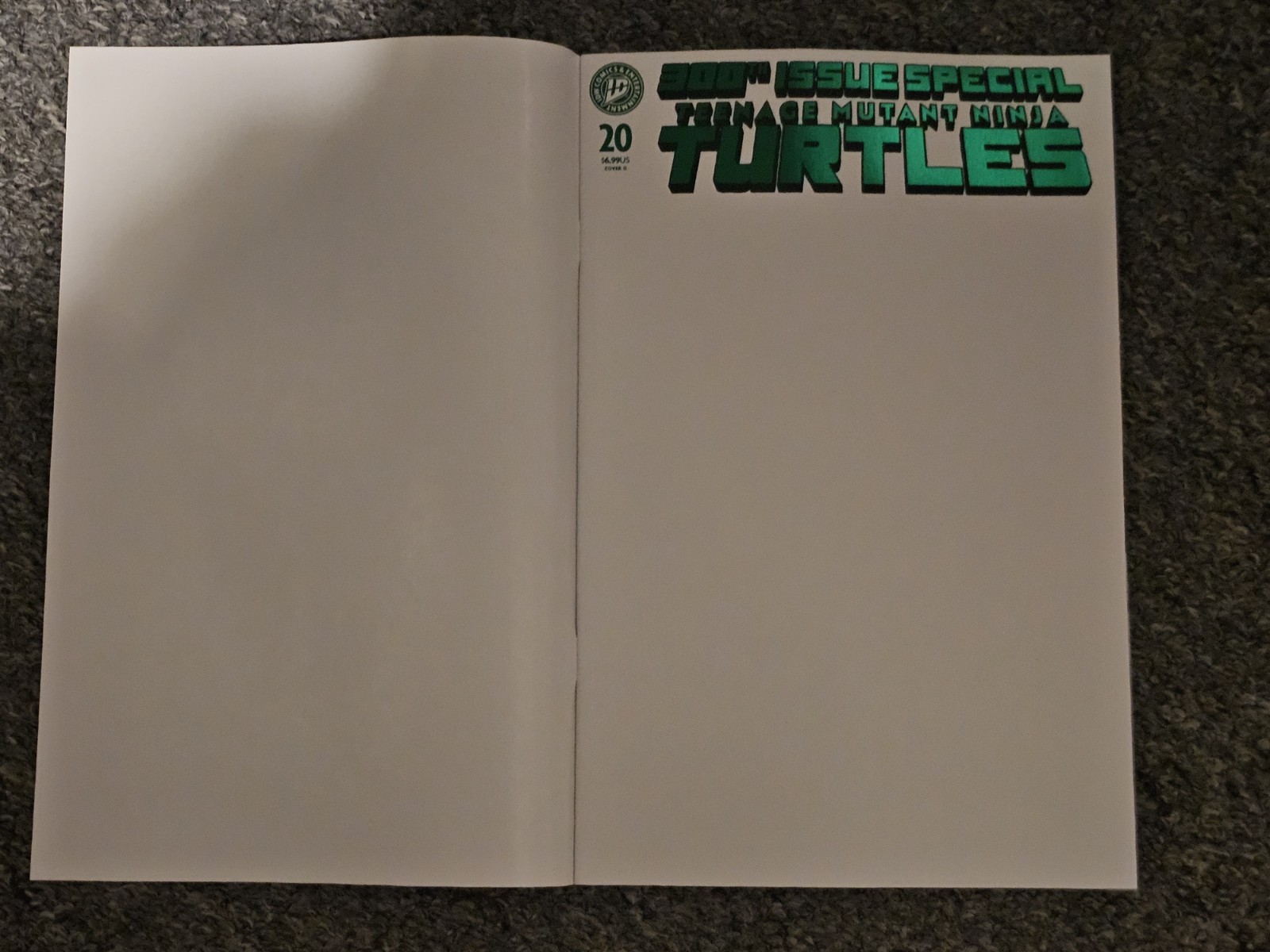 TEENAGE MUTANT NINJA TURTLES #20 (2026) *COVER G BLANK FOIL VARIANT* NM TEENAGE MUTANT NINJA TURTLES #20 (2026) *COVER G BLANK FOIL VARIANT* NM