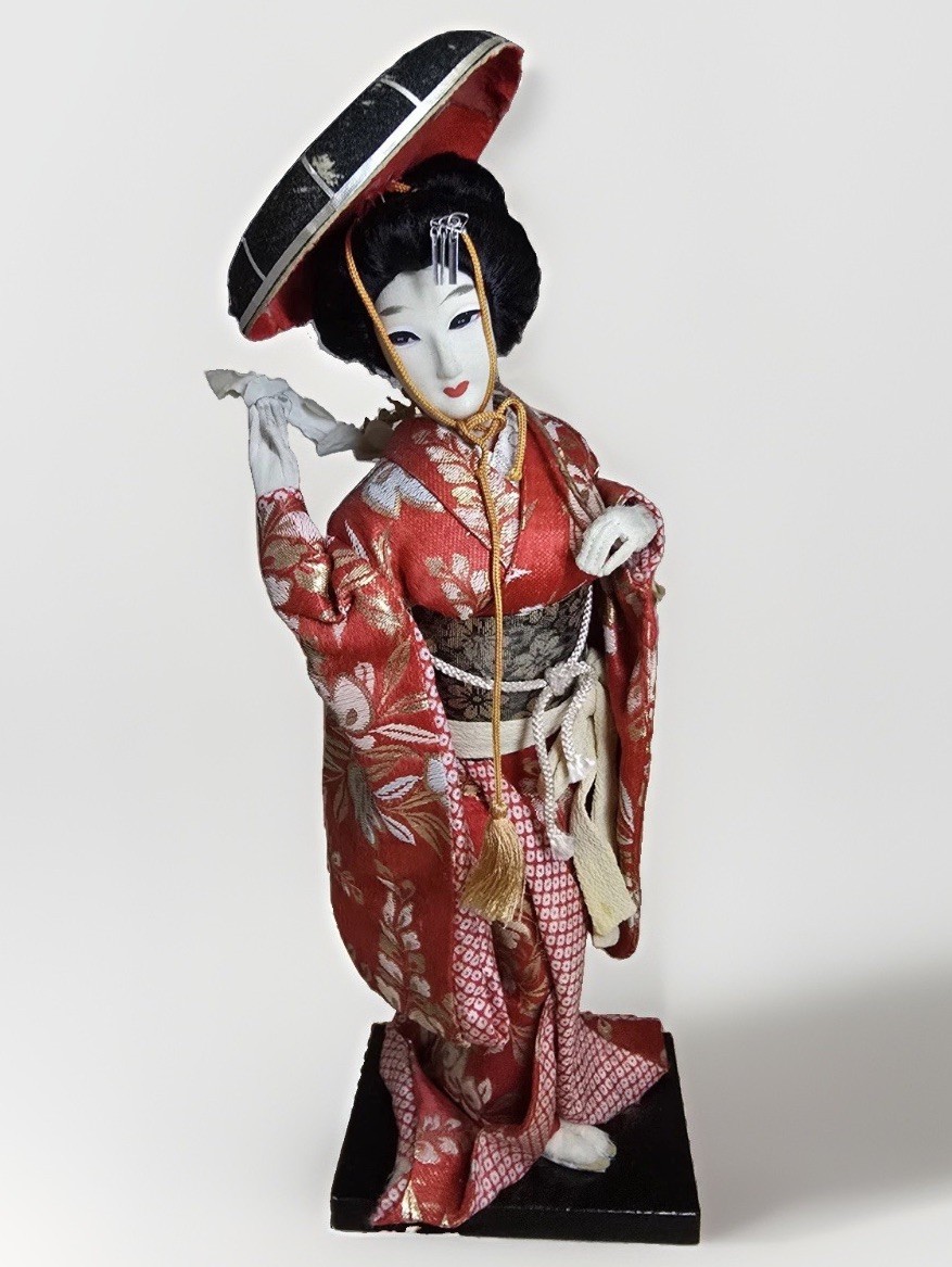 VTG Japanese Nishi Geisha Doll 12\