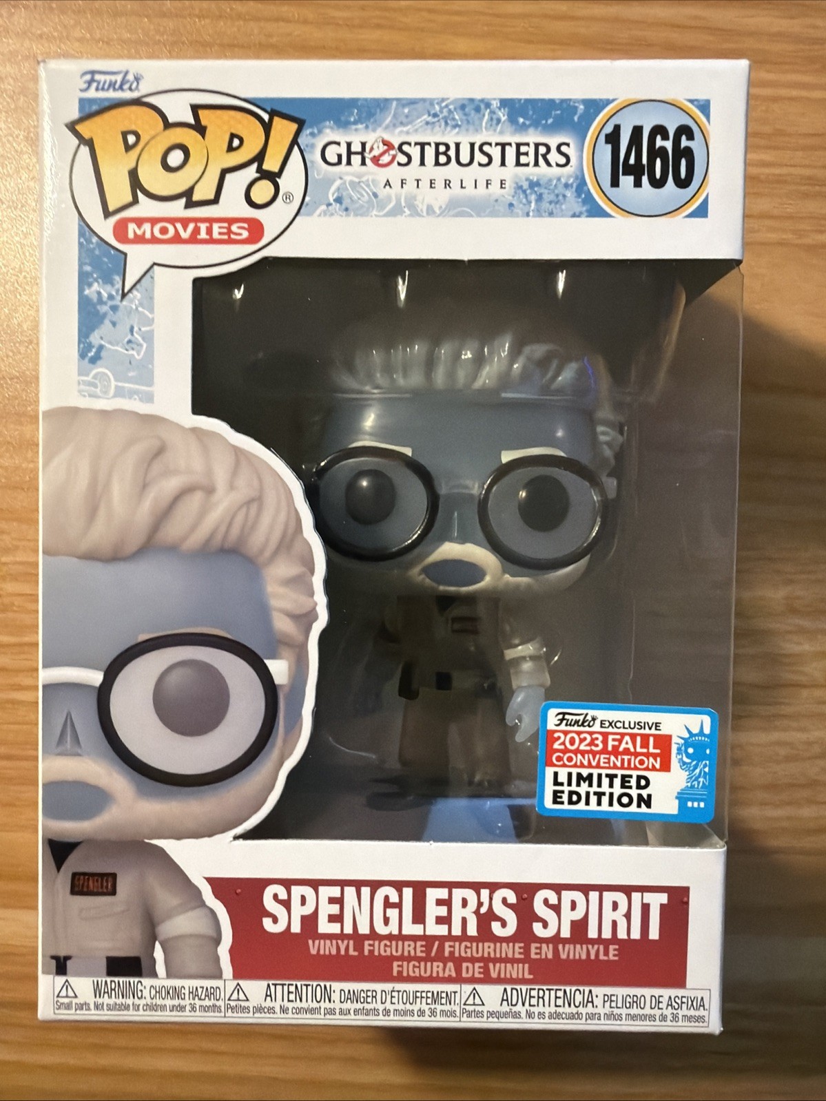 Funko Pop Spengler's Spirit 1466 Ghostbusters Afterlife 2023 Fall Convention