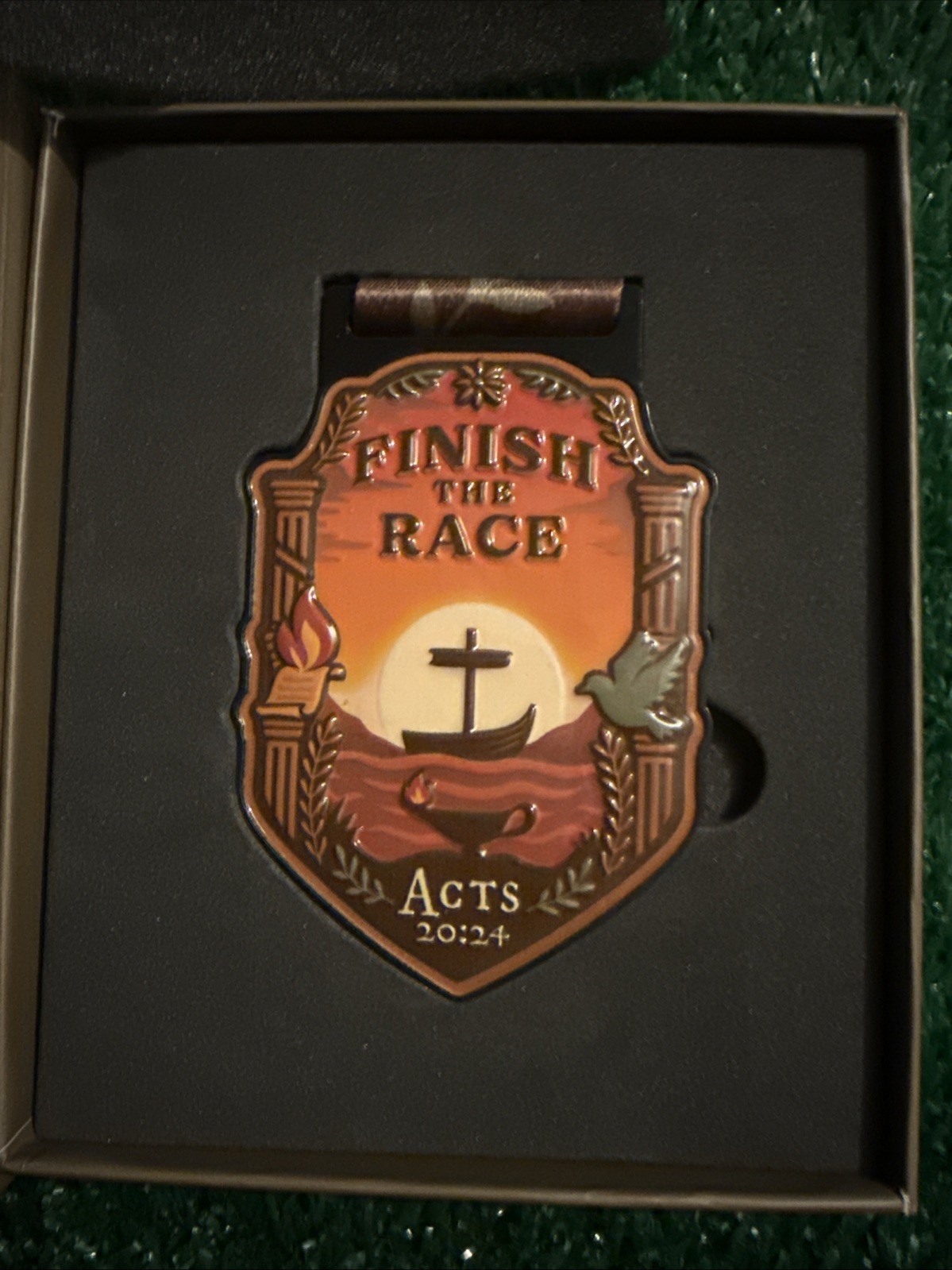 Forty Forty Challenge 2026 Walk with Jesus Medal - New (A)