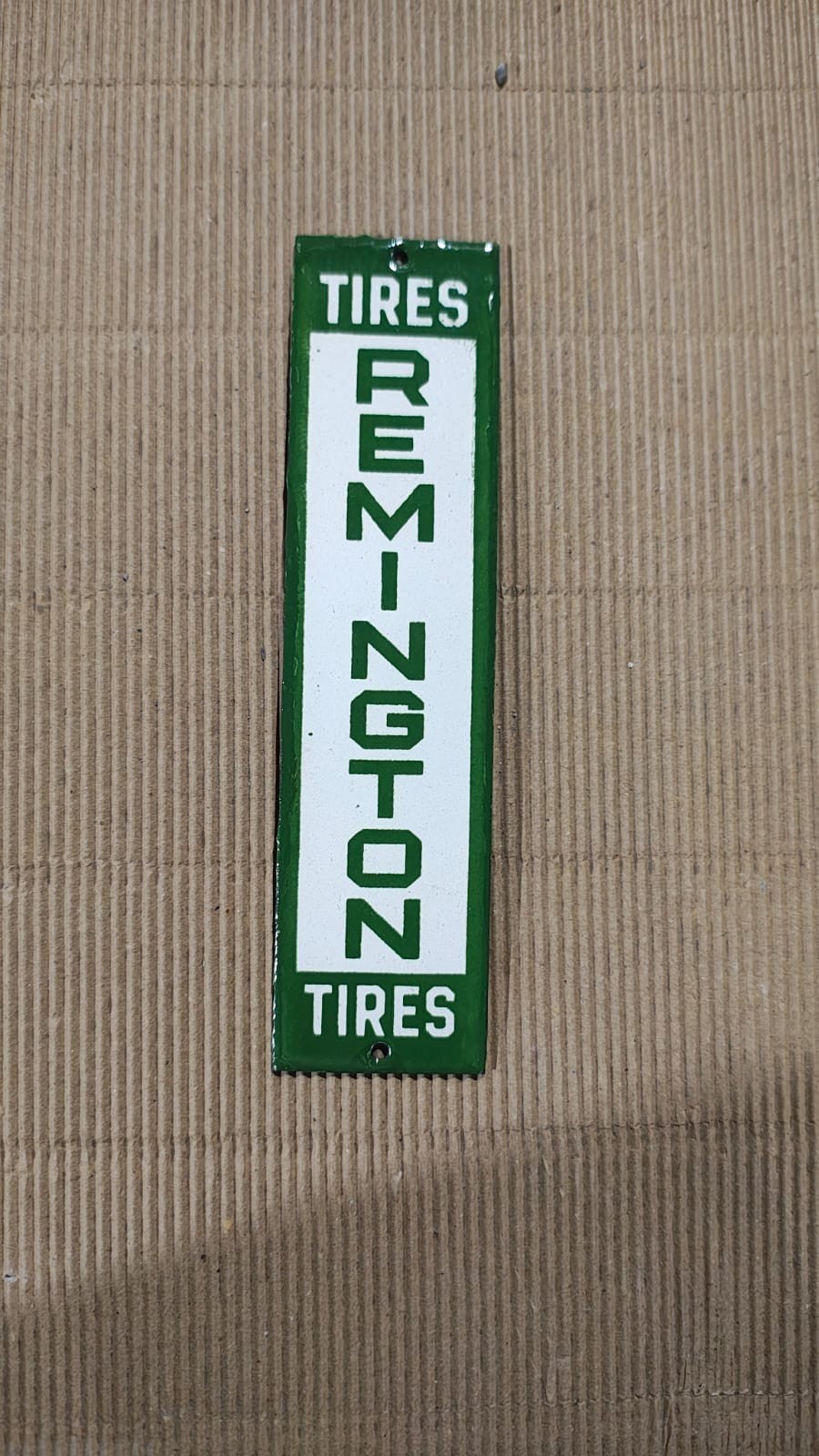 Porcelain Remington Enamel Sign Size 8