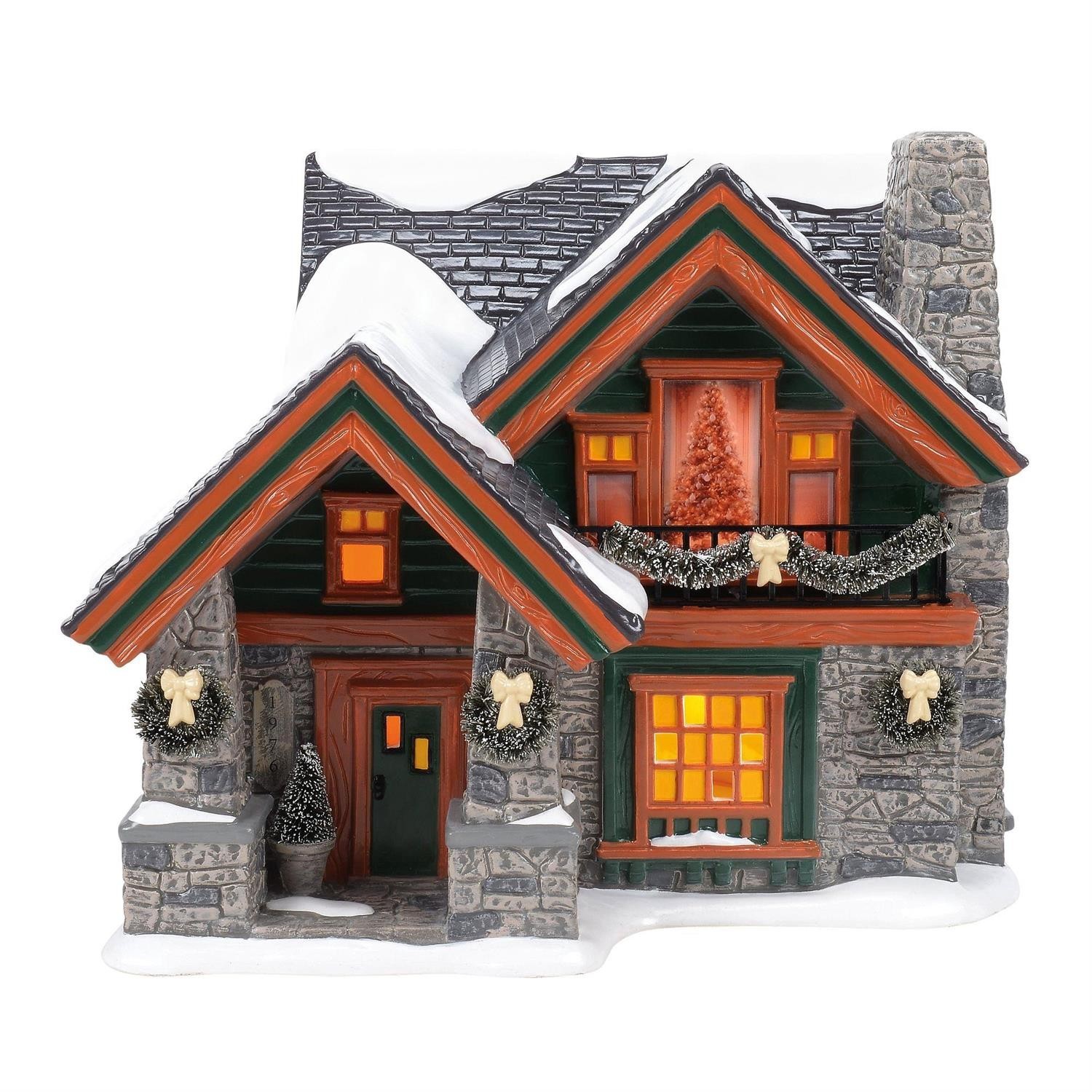 Dept 56 CHRISTMAS LODGE Snow Village 6018301 BRAND NEW
