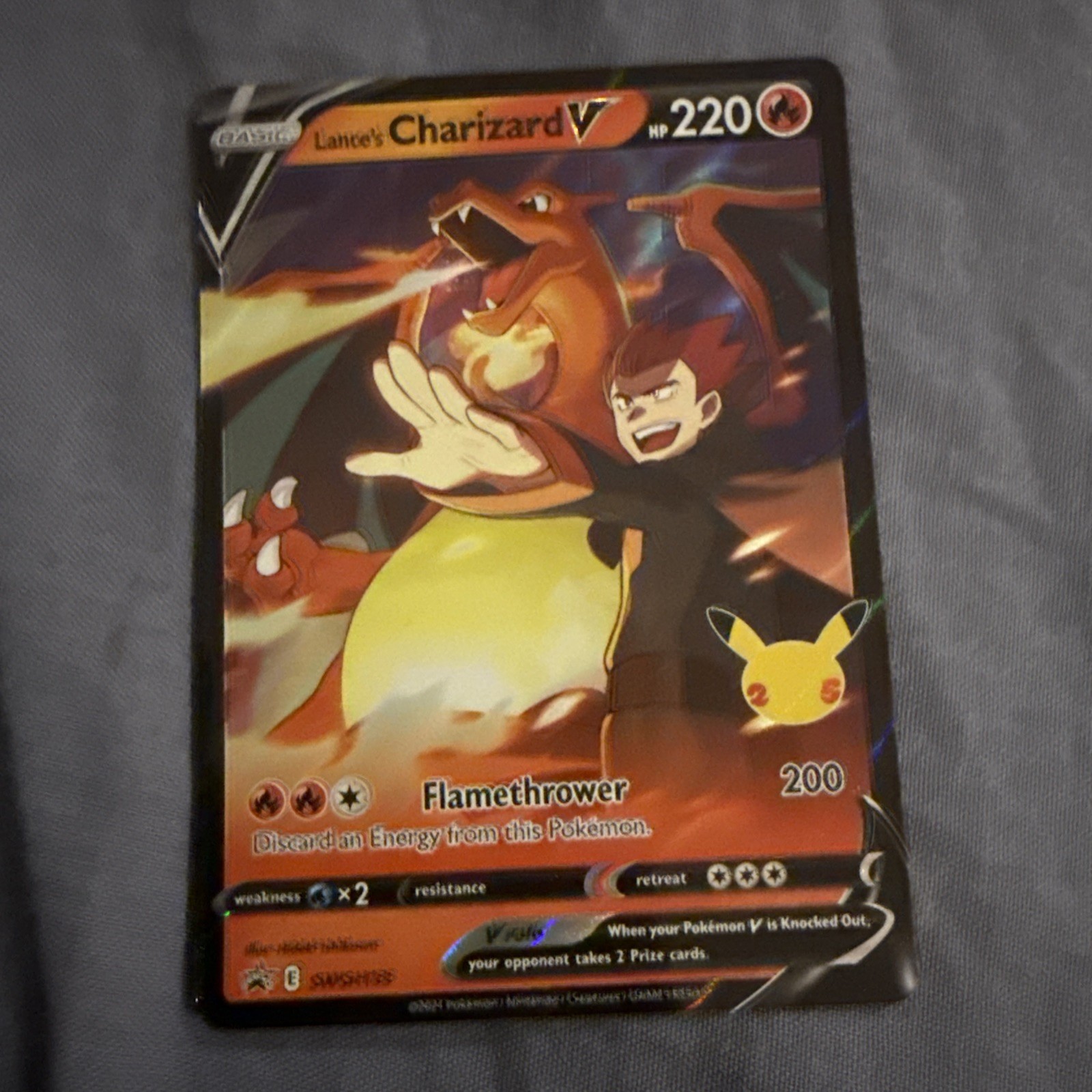 Lance\'s Charizard v SWSH133 - Promo Card - Pokémon TCG