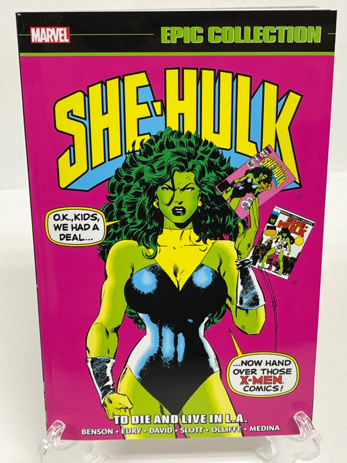 She-Hulk Epic Collection To Die and Live in L.A. Marvel Comics TPB