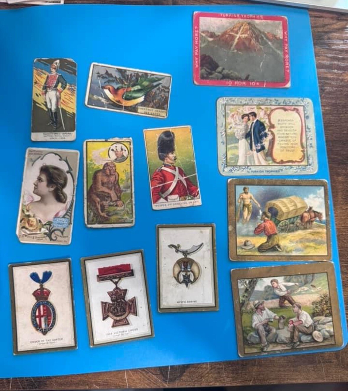 1888+ Tobacco/cigarette Card Lot Of 12 Rare/scarce Cards