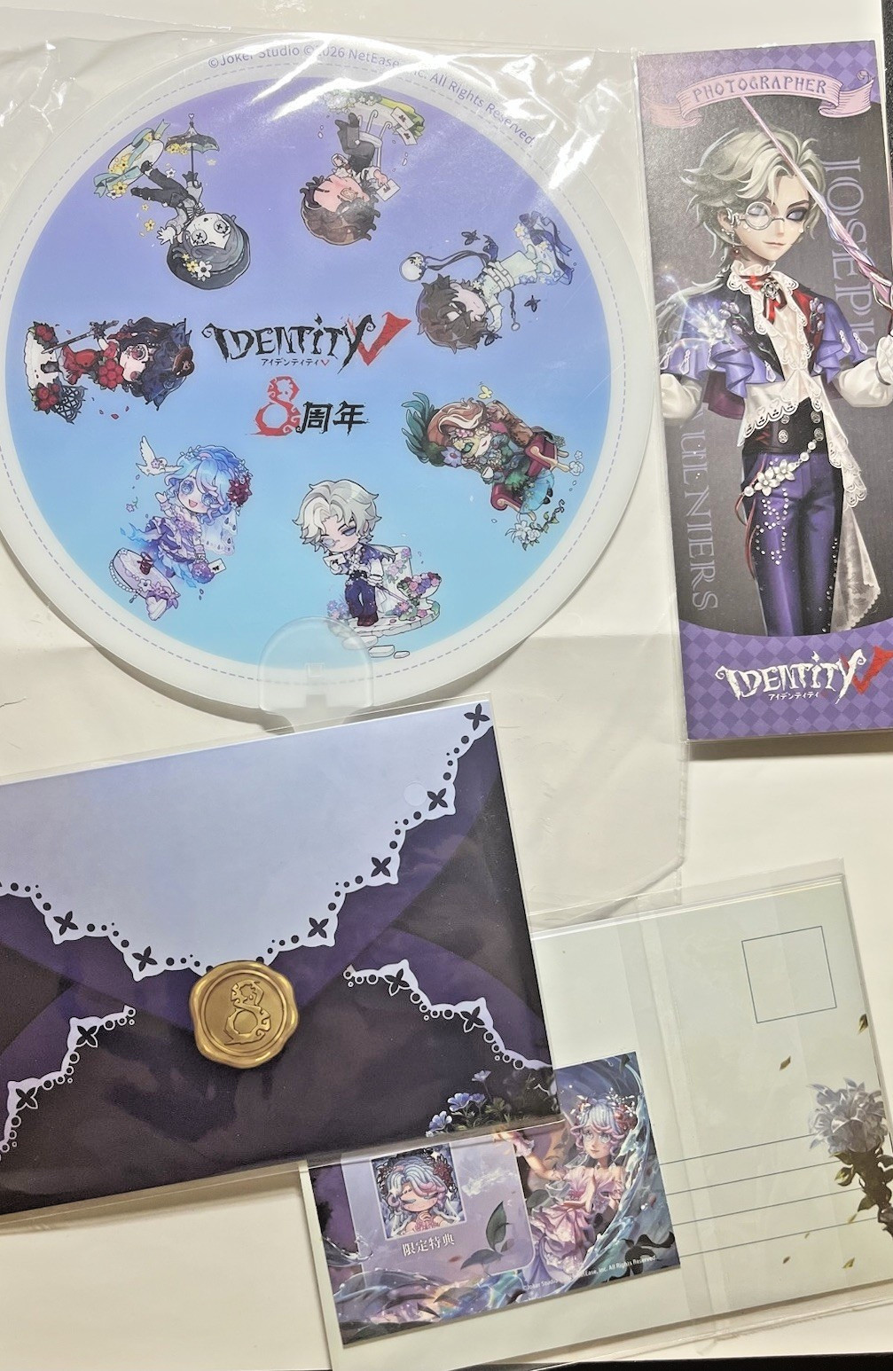 Identity V 8th Anniversary Summer IJL Admission Set Gardener Icon Photographer