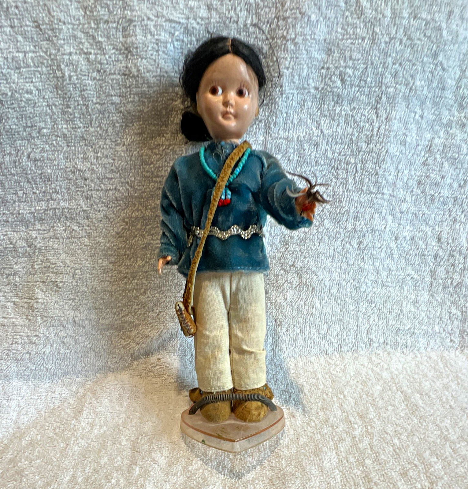 Vintage Souvenir Navajo Native American Doll from early 1950’s.