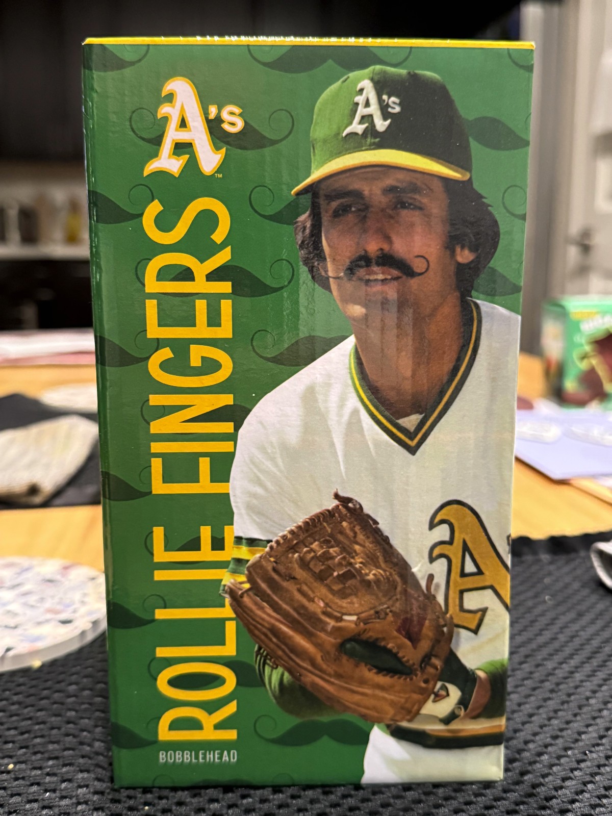2024 Oakland A’s Rollie Fingers Bobblehead SGA July 7 Stadium Giveaway Near Mint