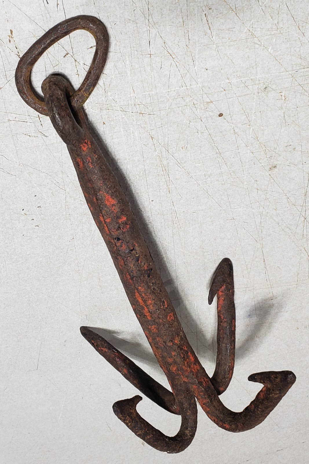 Antique Primitive Revolutionary War Era 18th Century hand forged Grappling Hook