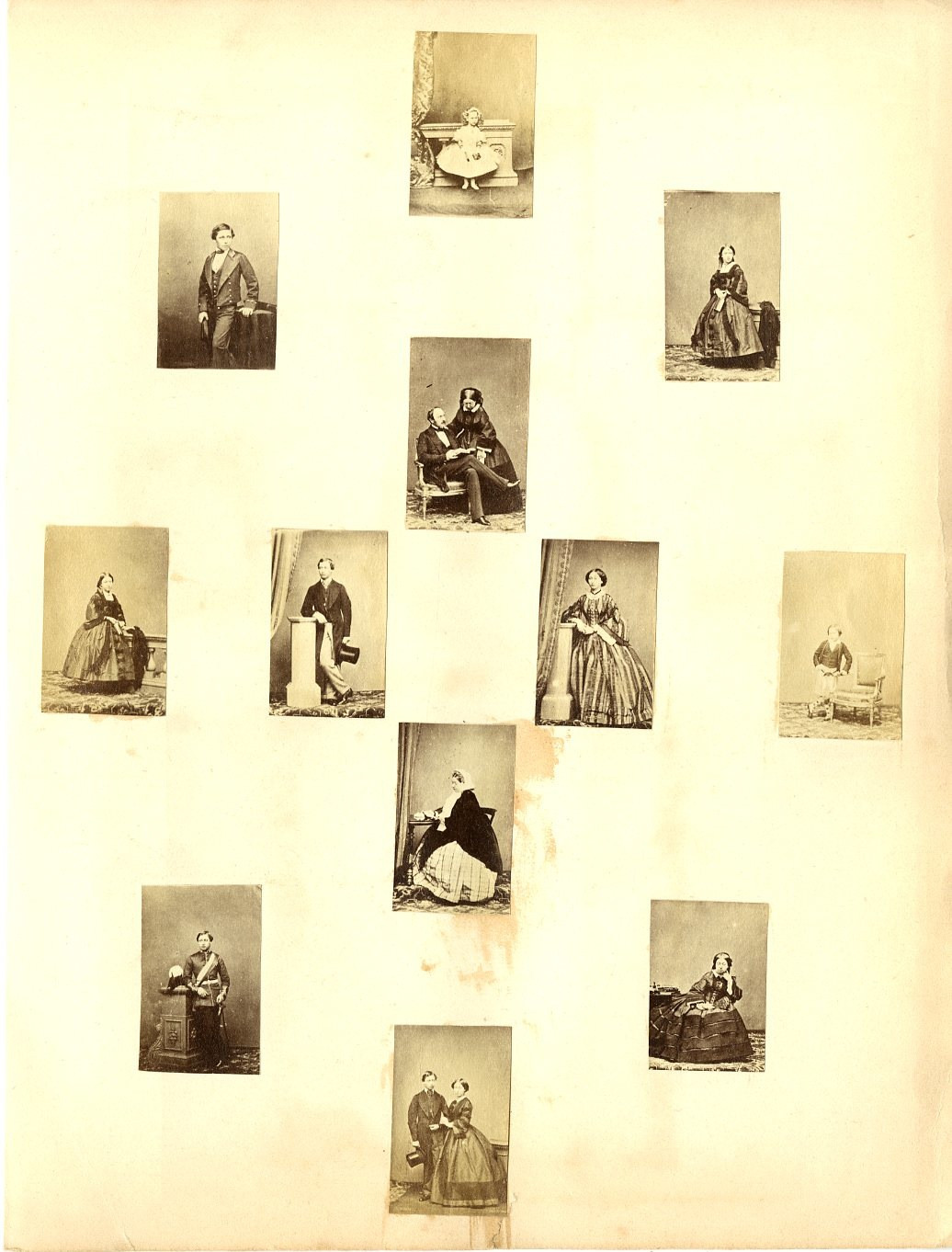 UK, Queen Victoria, Prince Albert, Princess Alice Vintage Albums Print. and ot