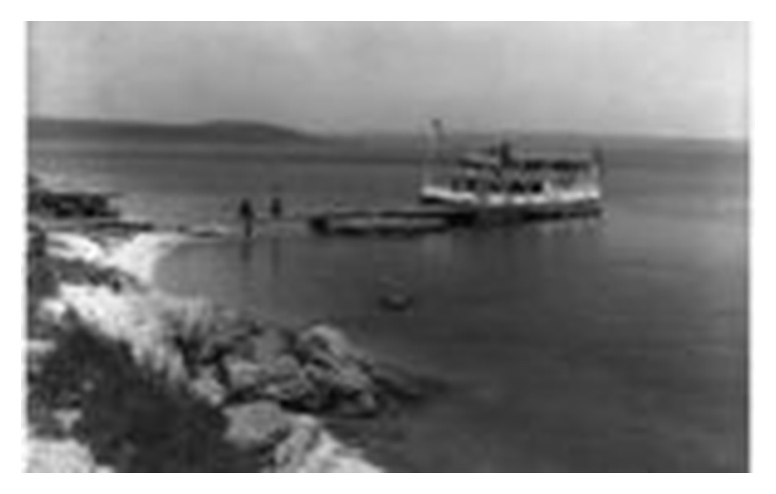 Yellowstone Lake Steamer Zillah Standard Postcard