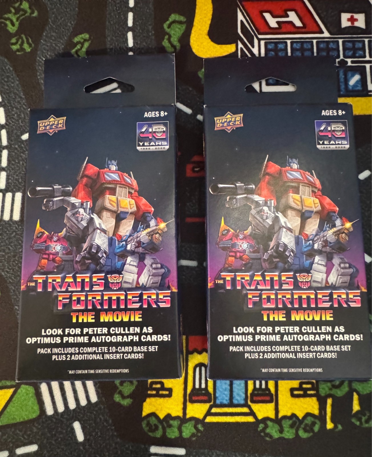 2026 Upper Deck Transformers The Movie Special Edition Trading Cards Hanger Box