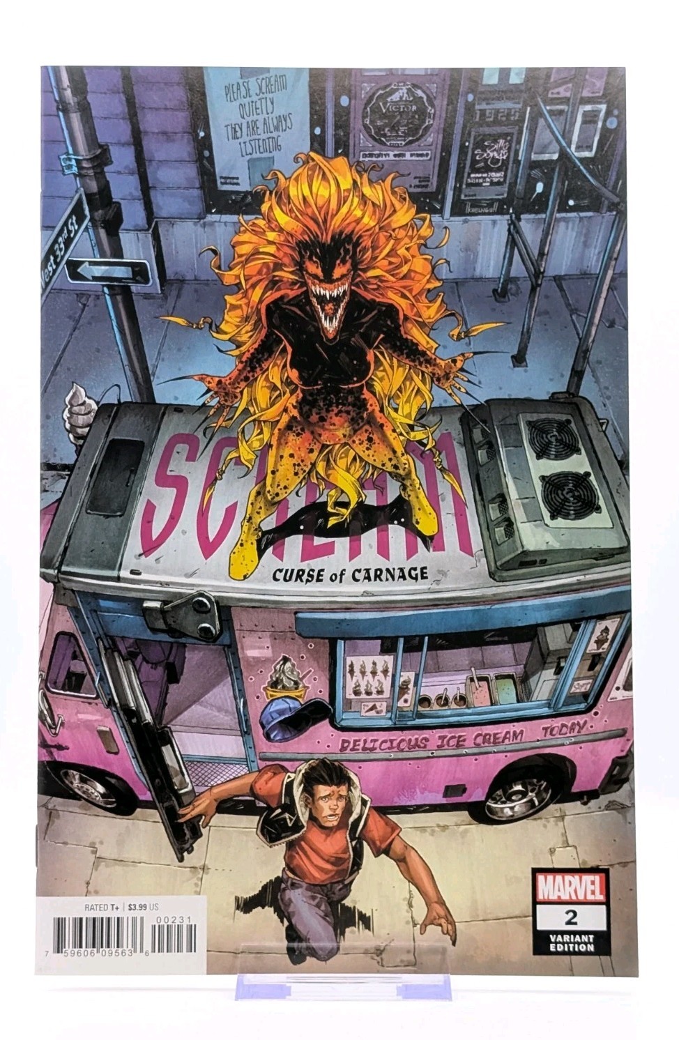 SCREAM CURSE OF CARNAGE #2 Kael Ngu 1:100 Incentive Virgin Variant Cover NM-