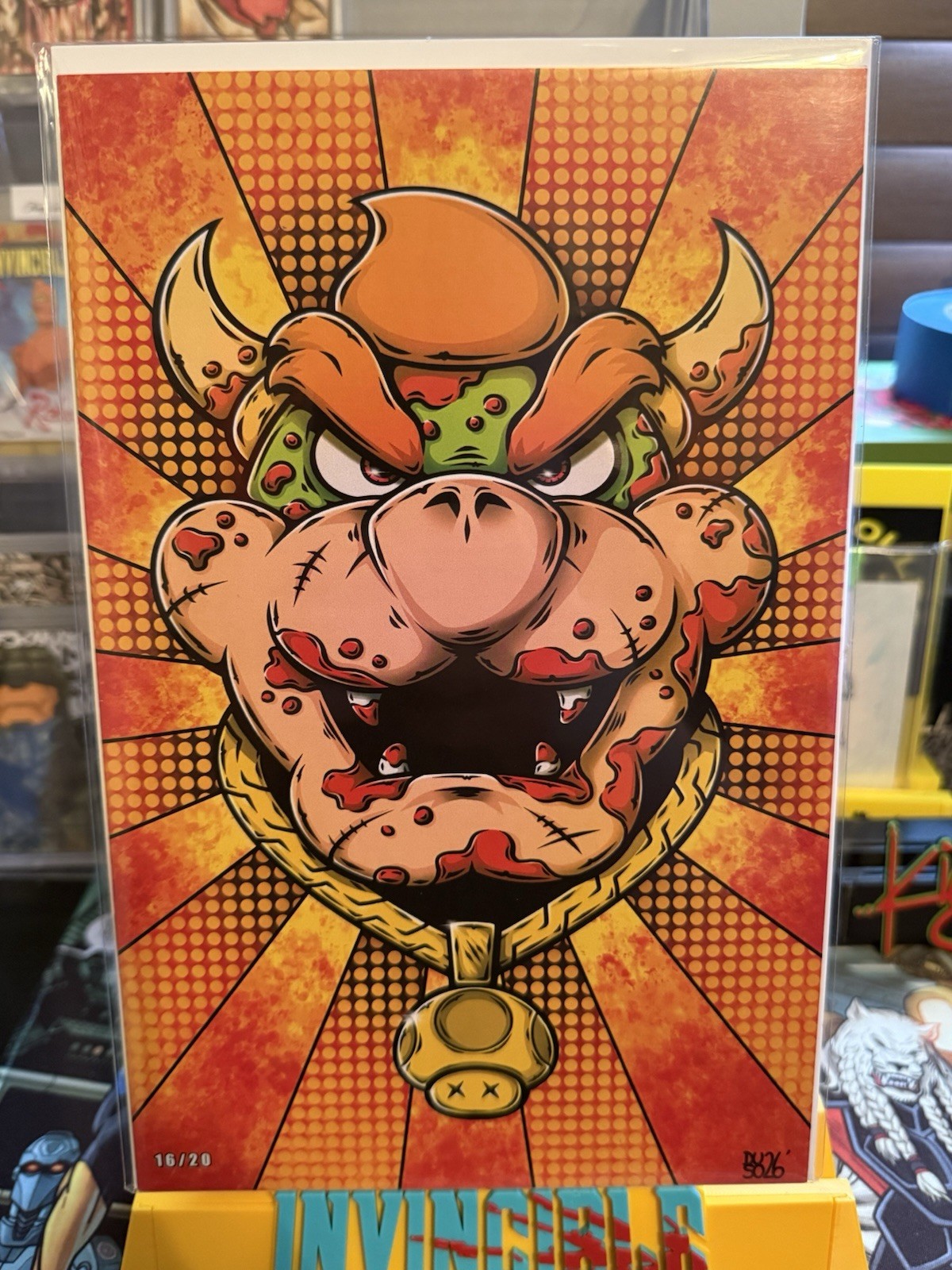 Andy Duso /20 Limited Edition Bowser Artbook 2026
