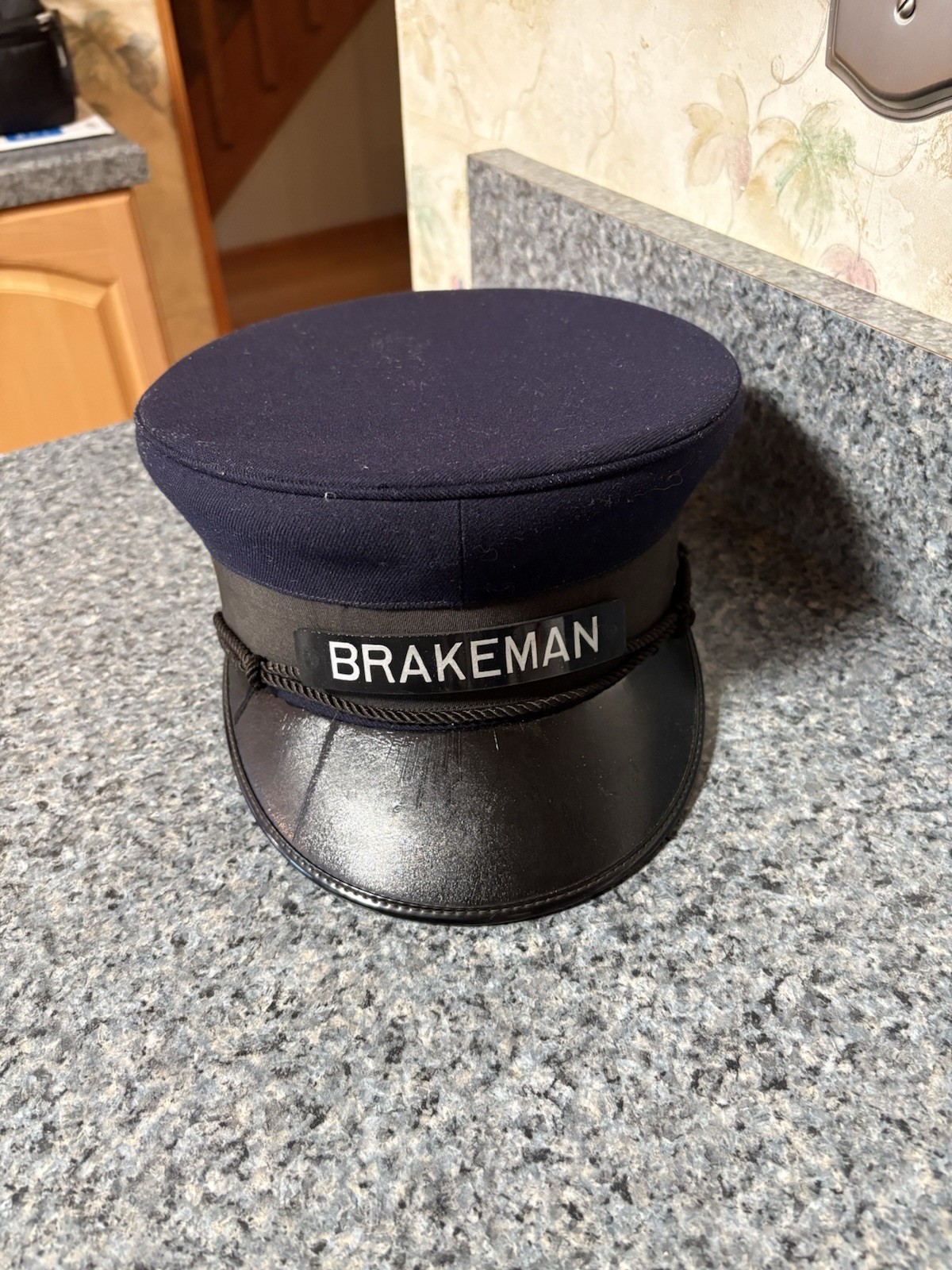 Vintage Union Pacific BRAKEMAN Cap Size 7 Railroad Worker Chicago Rubys Uniform