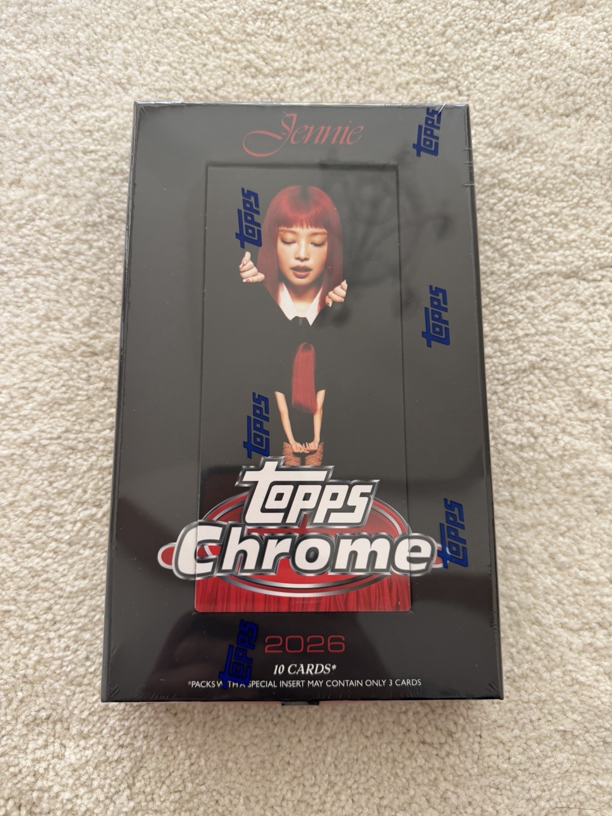 Topps 2026 Topps Chrome Jennie Sealed Box Non-Sport Trading Cards (10) IN HAND